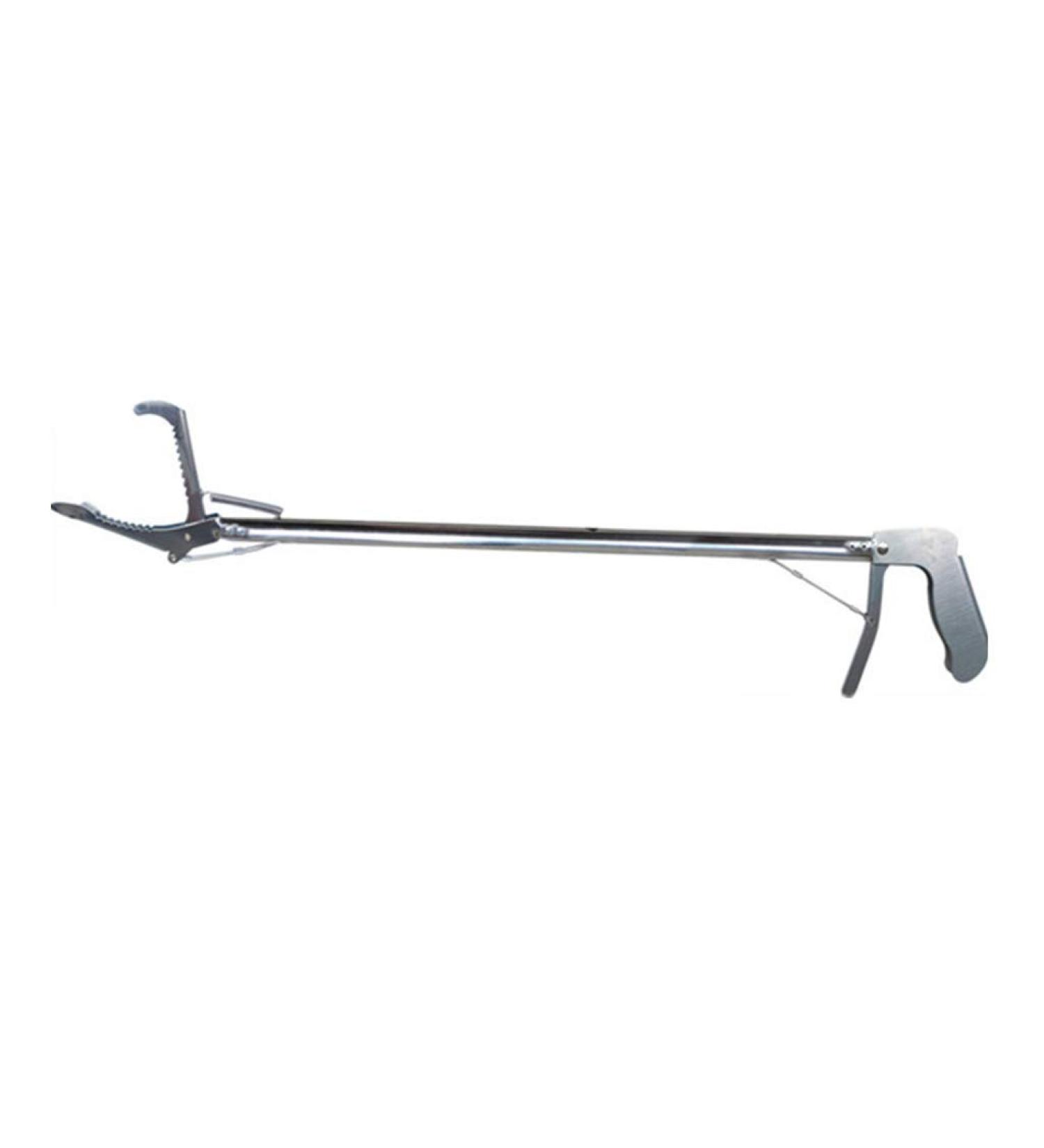 Maxtonser 29" Snake Catcher Tongs Professional Reptile Grabber Rattle Snake Catcher Auto Lock Handle And Comfortable Grip Handle Silver - Buy Online on GoSupps.com