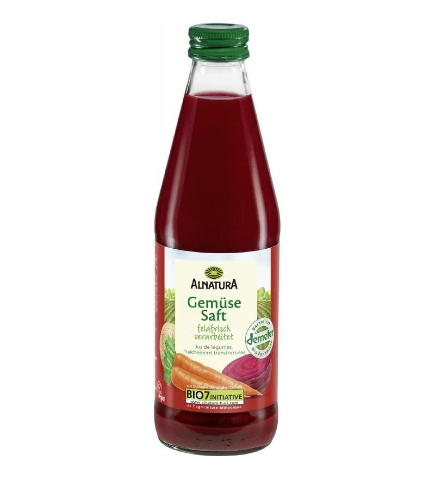 ALANATURA Jus de L gumes Bio 330 ml Tonique naturel et sain pour une pause vitamin e- Lot De 4