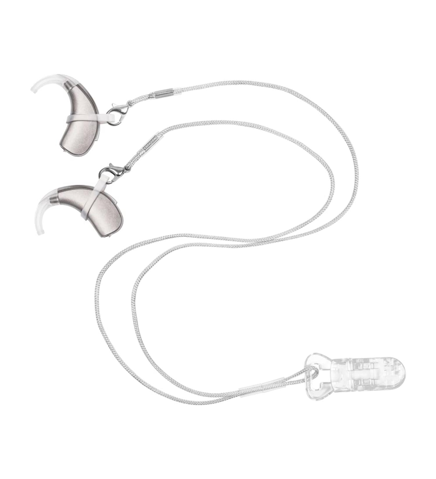Portable Anti-Lost Hearing Aid Clip for Adults & Seniors - Grey - Buy Online on GoSupps.com