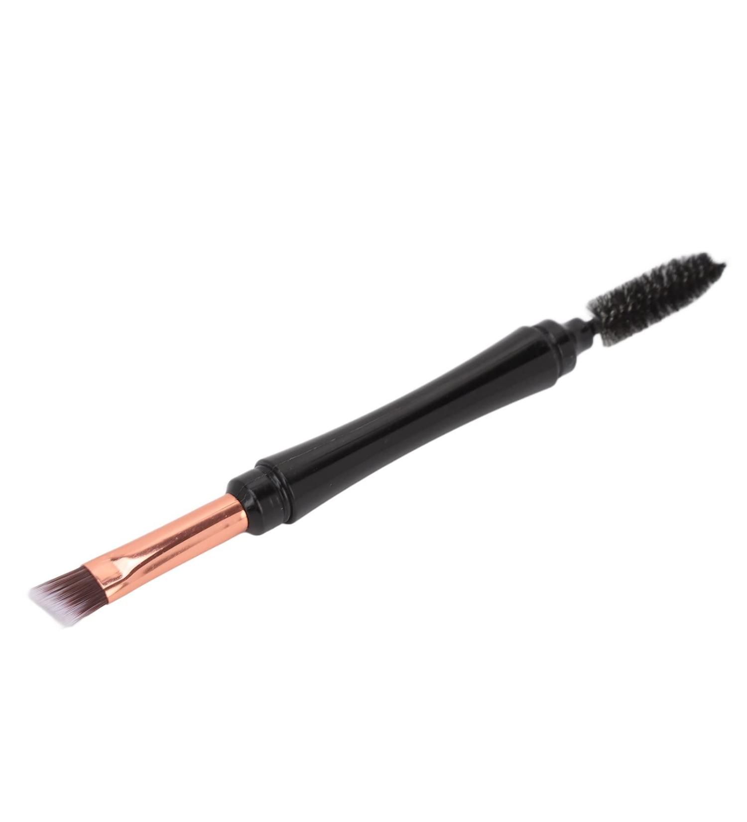 Double-Ended Eyebrow Brush - Portable Angled Spiral Brush for Beginners | International Shipping Available - Buy Online on GoSupps.com