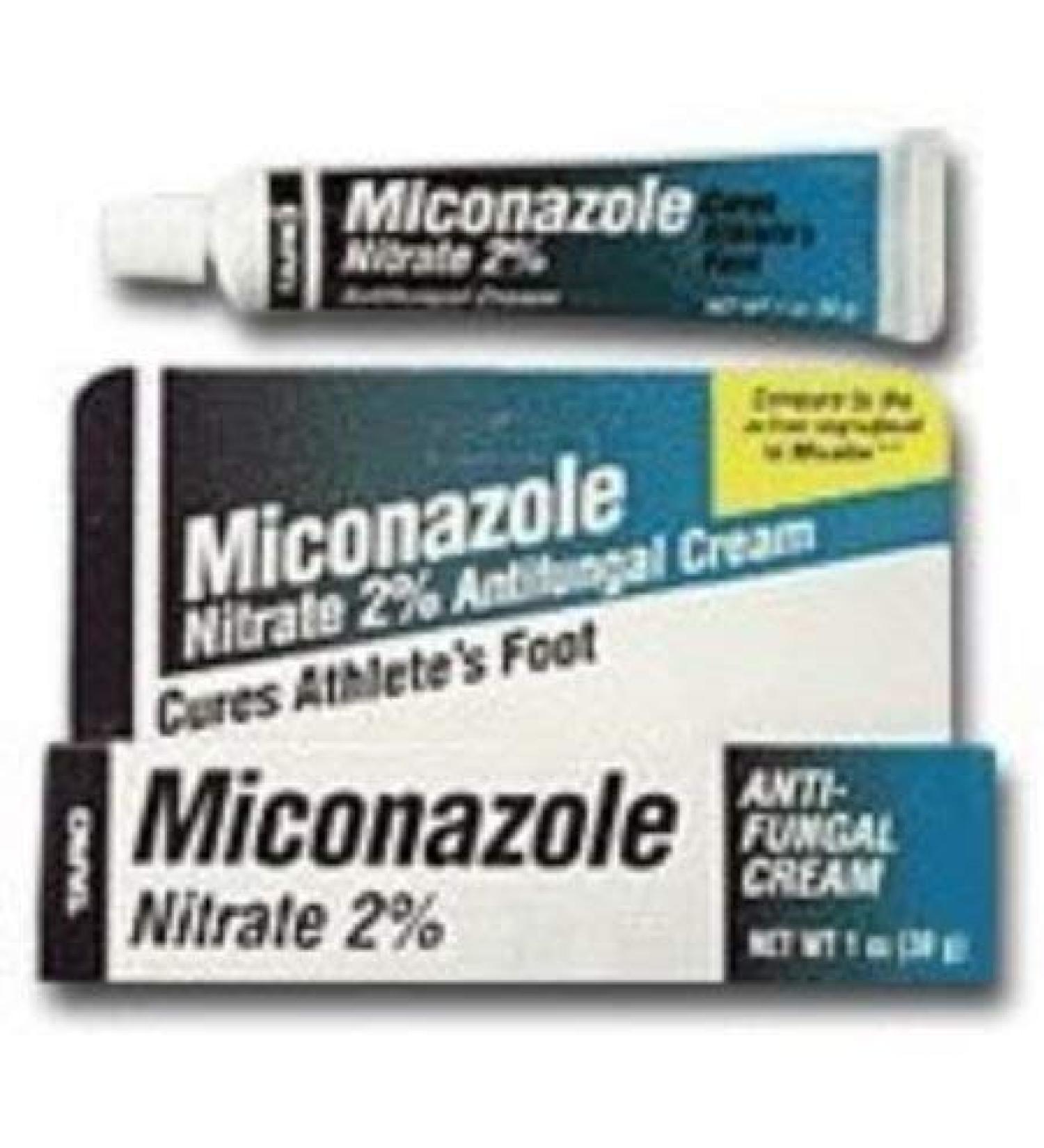 Miconazole Nitrate 2% Antifungal Cream - 0.5 oz