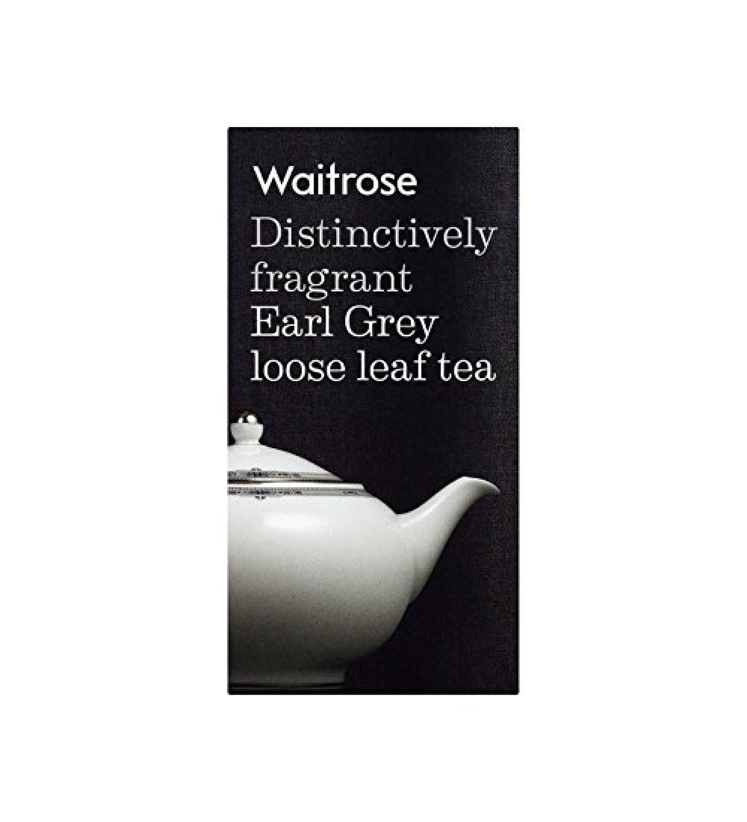 Th Earl Grey Waitrose 125G - Paquet de 4