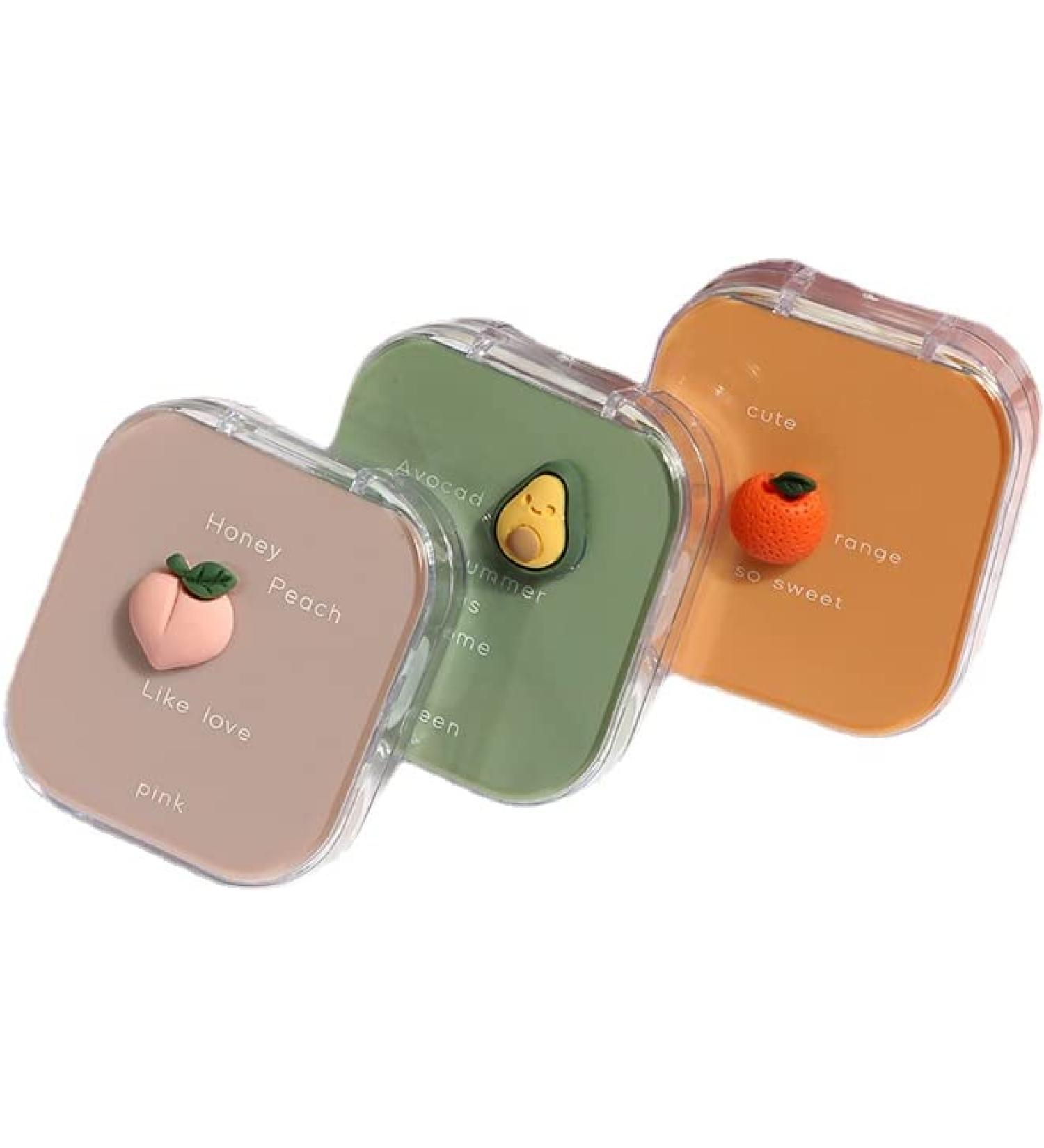 Miedeon contact lens container 4er contact lenses etui fashionable cute contact lens container.