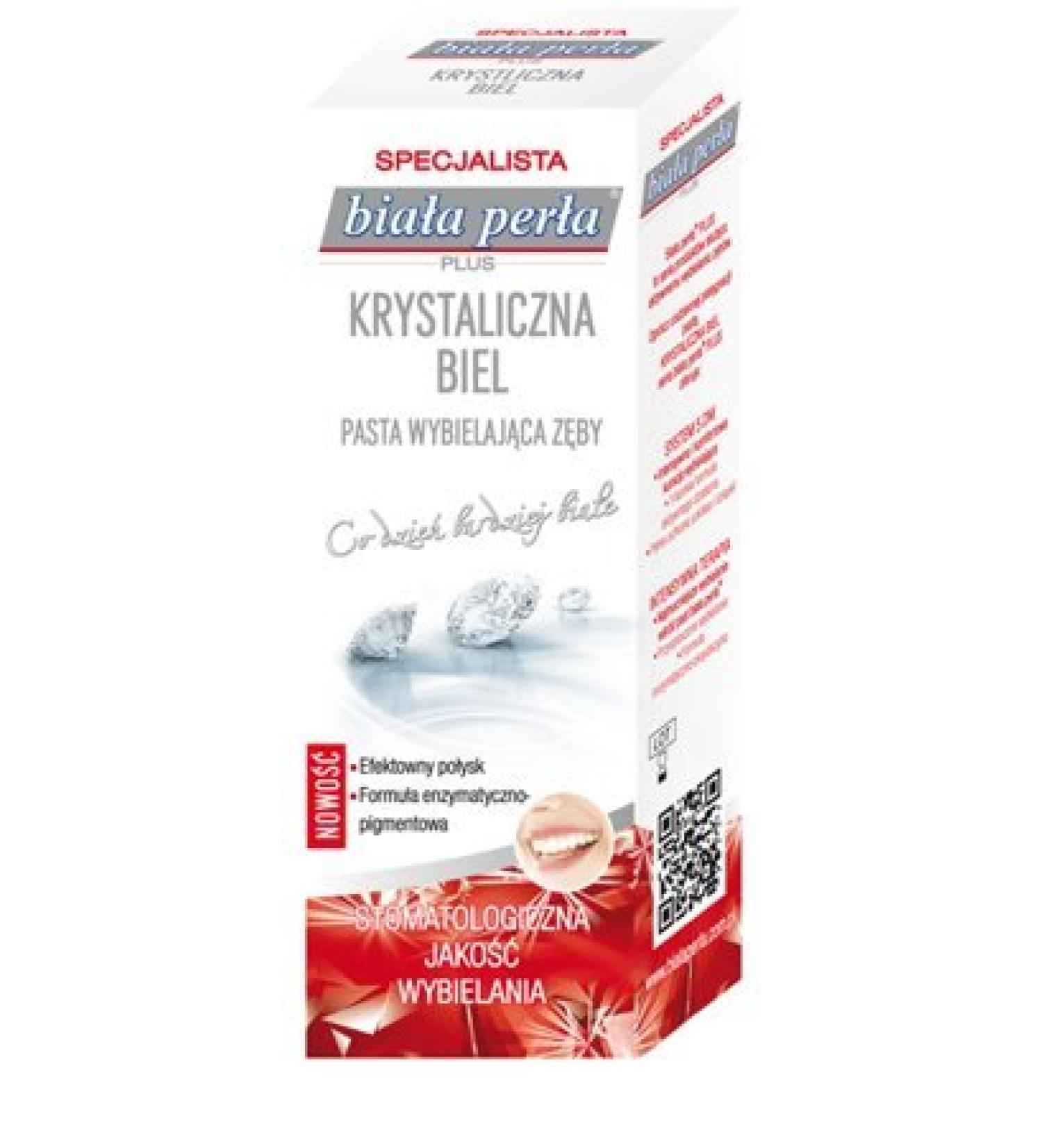 Biala Perla White Pearl Plus 75ml Whitening Mineral Toothpaste