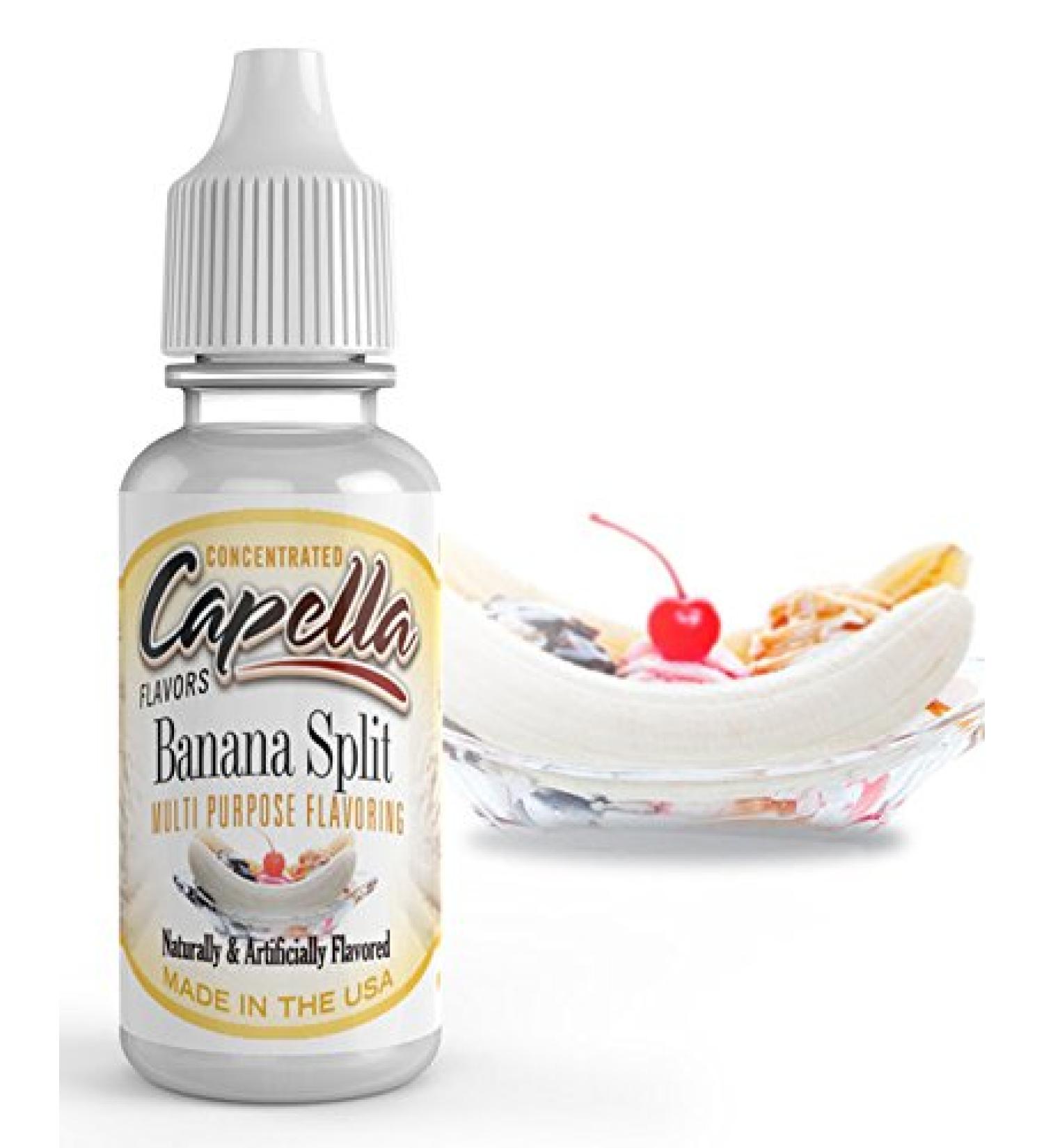 Capella Flavor Drops Banana Split Concentrate 13 ml bottle