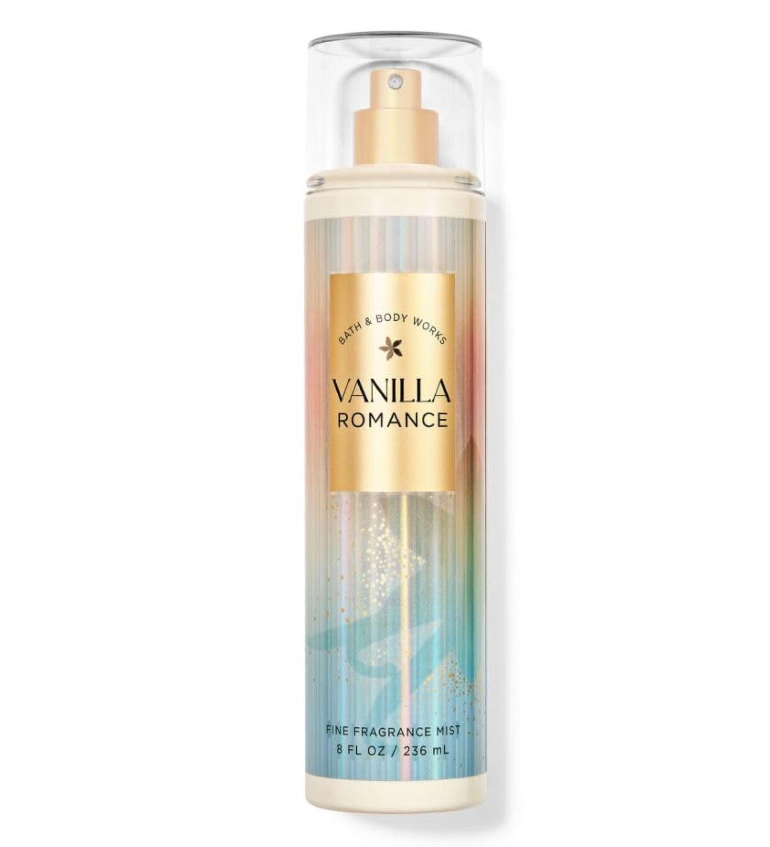 Bath and Body Vanilla Romance Fine Fragrance Mist | 8 FL OZ