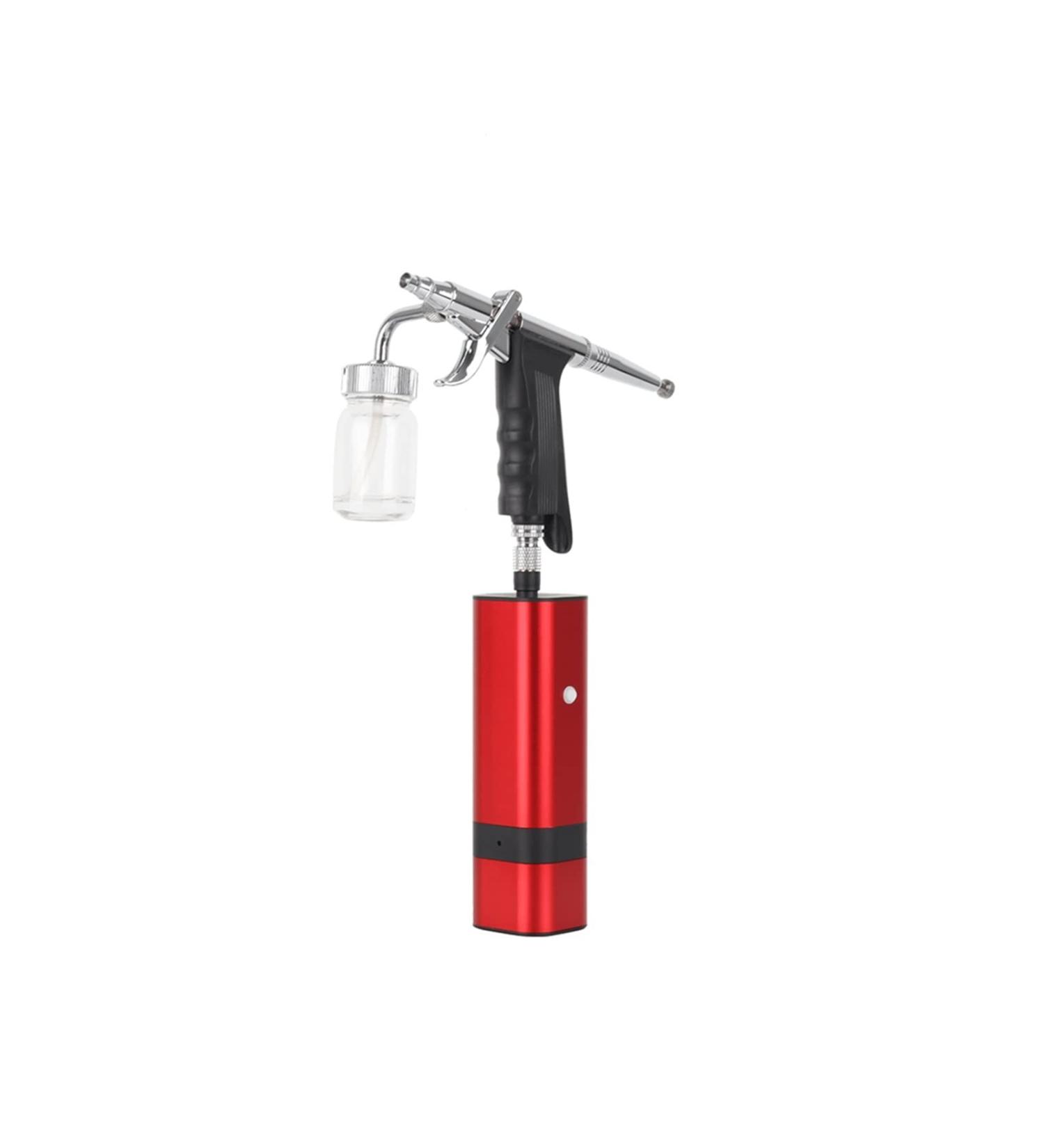 Universal Paint Spraye Cordless Airbrush Kit with Siphon Trigger Type Spray Gun for Art Model Body Paint Artist Makeup Nail Tattoos Cake Tools Painting Varnishing Lacquering - Buy Online on GoSupps.com