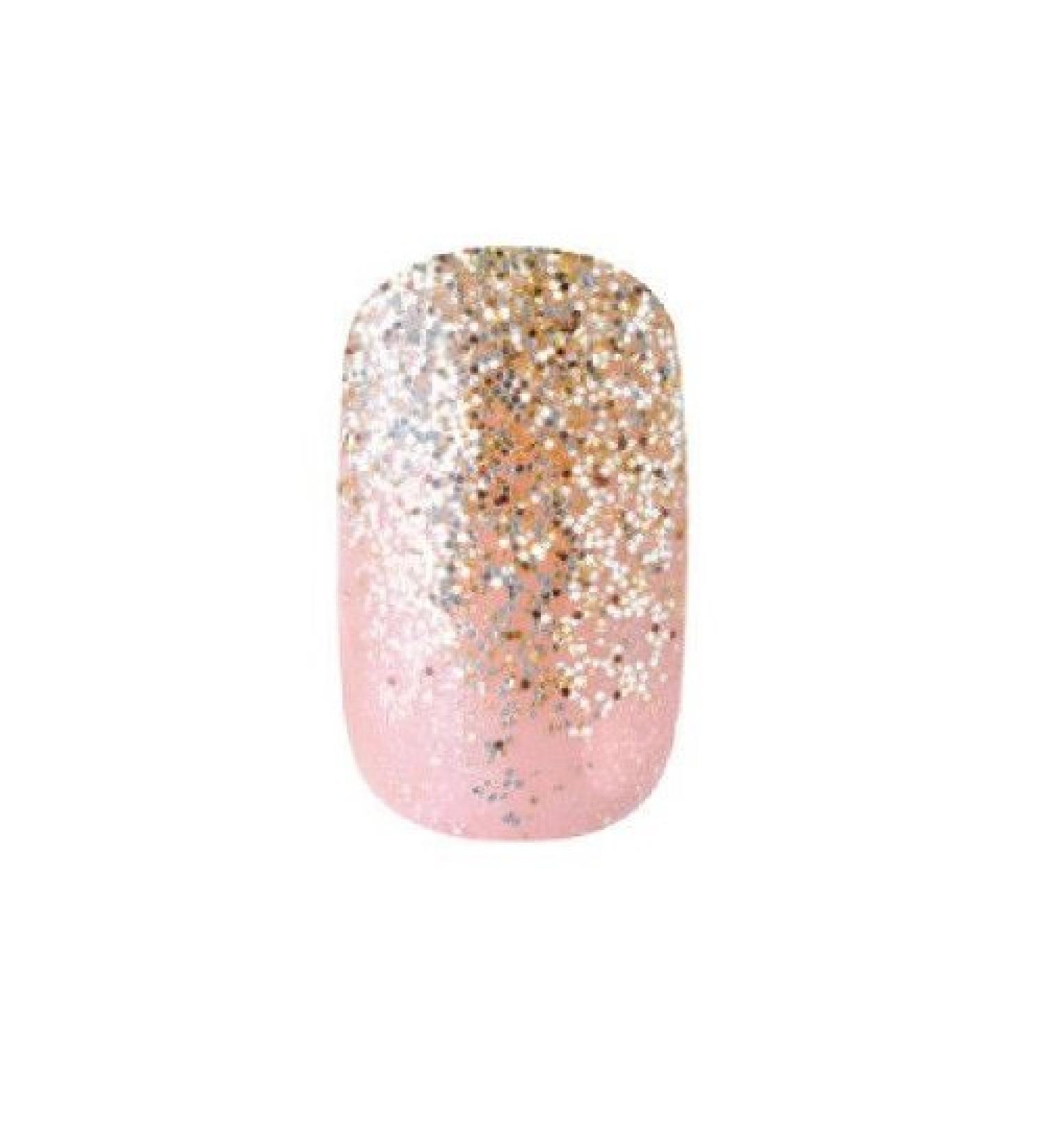 Dashing Diva - Glam Gel - Tinseltown - 24 nails / 12 sizes