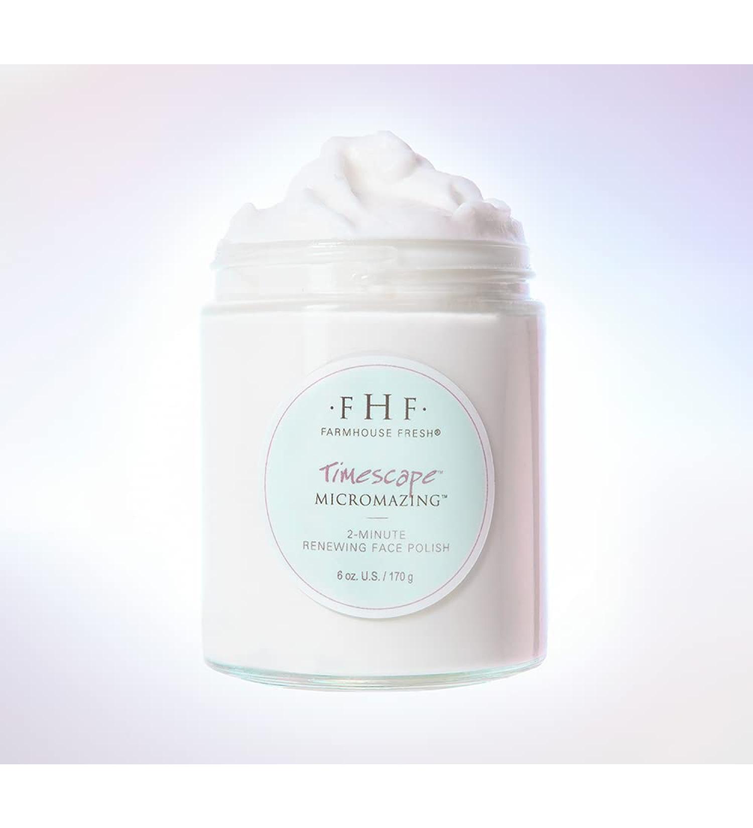 FarmHouse Fresh Timescape Micromazing Facial Polish 6 oz. - Exfoliating Face Scrub for Radiant Skin - Buy Online on GoSupps.com