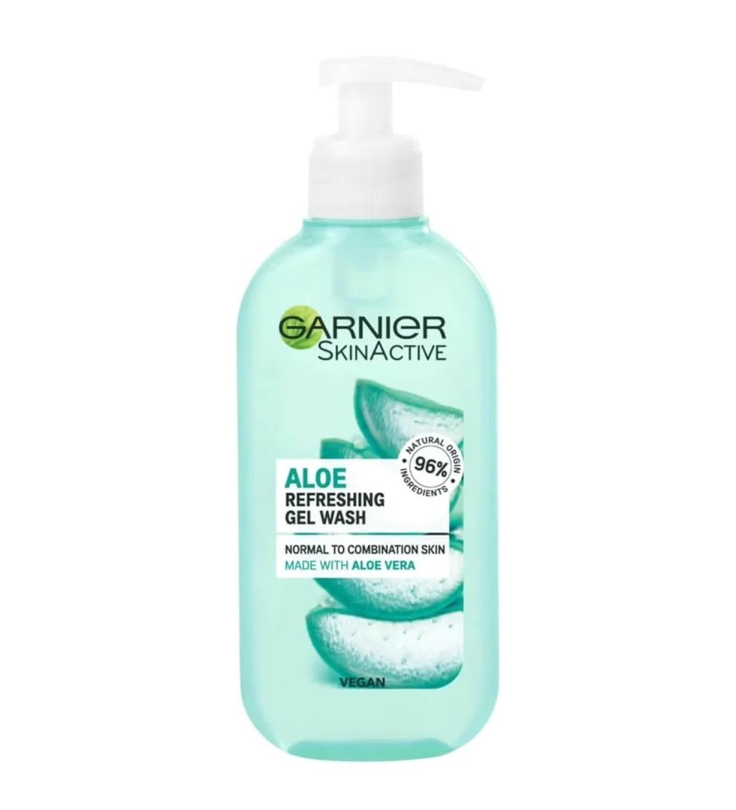 Garnier Hyaluronic Aloe Gel Wash 200ml: Refreshing Hydration for Your Skin