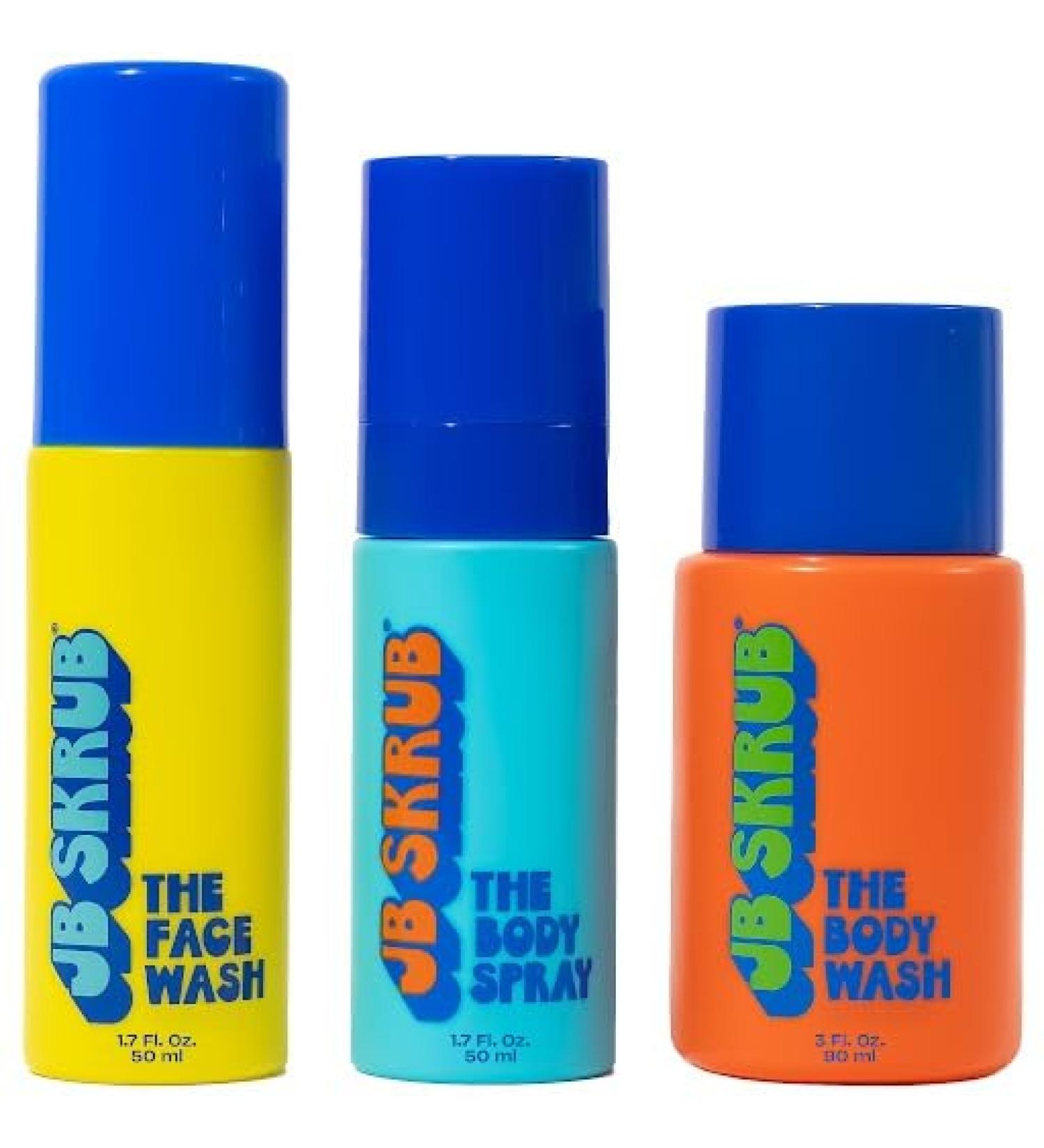 Junior Travel Trio: Complete Skin Care Set for Kids Tweens & Teens | Hydrating Body Wash Refreshing Body Spray & Gentle Face Wash - Shop Internationally - Buy Online on GoSupps.com