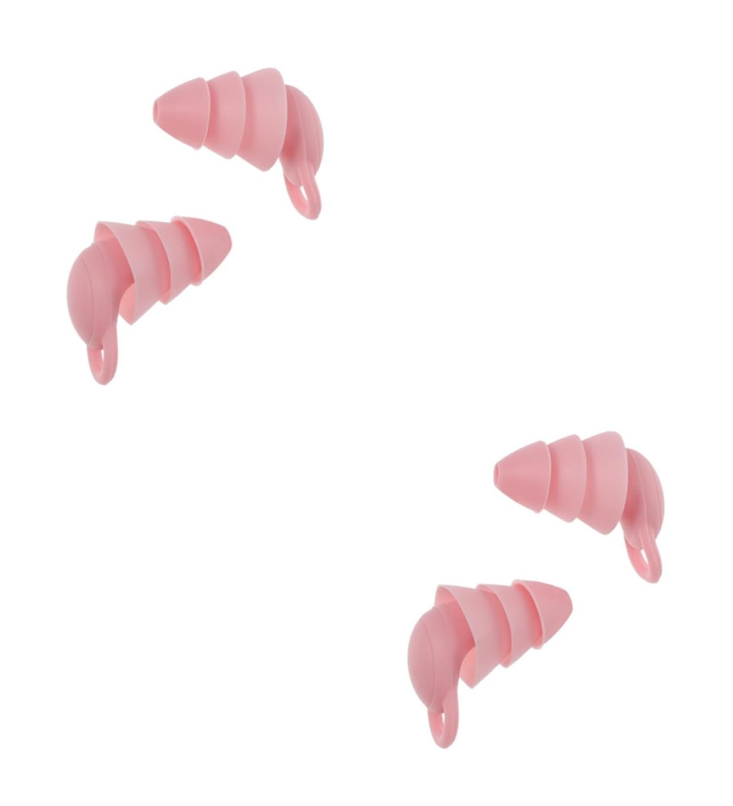 Healvian Anti Noise Earplugs - 2 Pairs Silicone Motorcycle Ear Plugs for Noise Reduction & Comfort | Perfect for Students & Sports - Buy Online on GoSupps.com