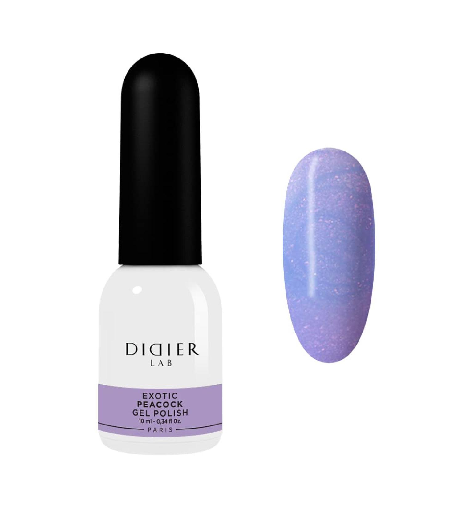 Didier Lab - Premium Gel Nail Polish Exotic - Peacock - Gel Nail Varnish - Nail Art - Long-Lasting High Gloss Wear - Easy to Apply - Gel Nails - Rich Pigment - UV/LED - Chip Resistant - Buy Online on GoSupps.com