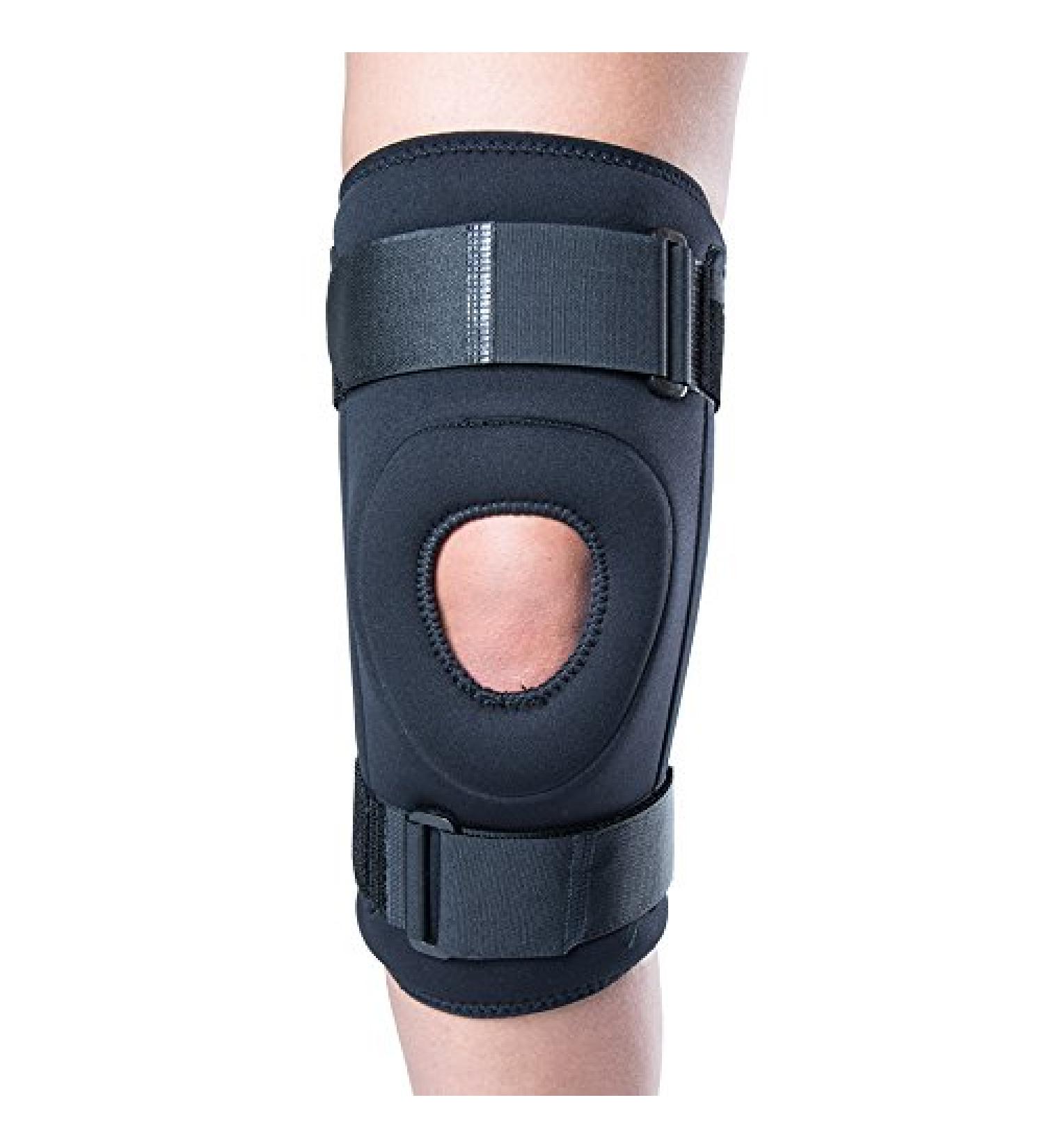 Neoprene X-Large Donut Knee Support with Stabilized Patella - X-Large Size - Buy Online on GoSupps.com