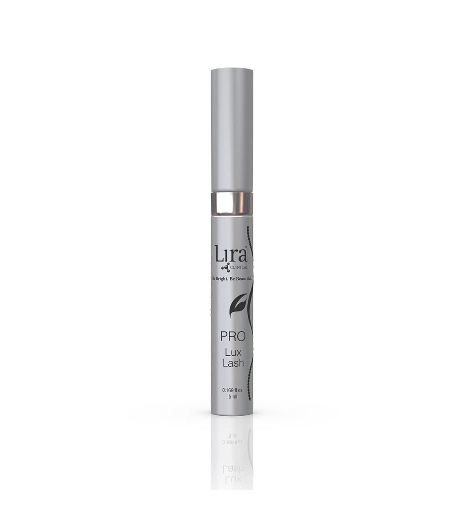 Lira Clinical Pro Lux Lash Eyelash Growth Serum - Plant Stem Cells for Longer Thicker Lashes - Non-Prostaglandin & Paraben-Free - 0.17 oz - Buy Online on GoSupps.com