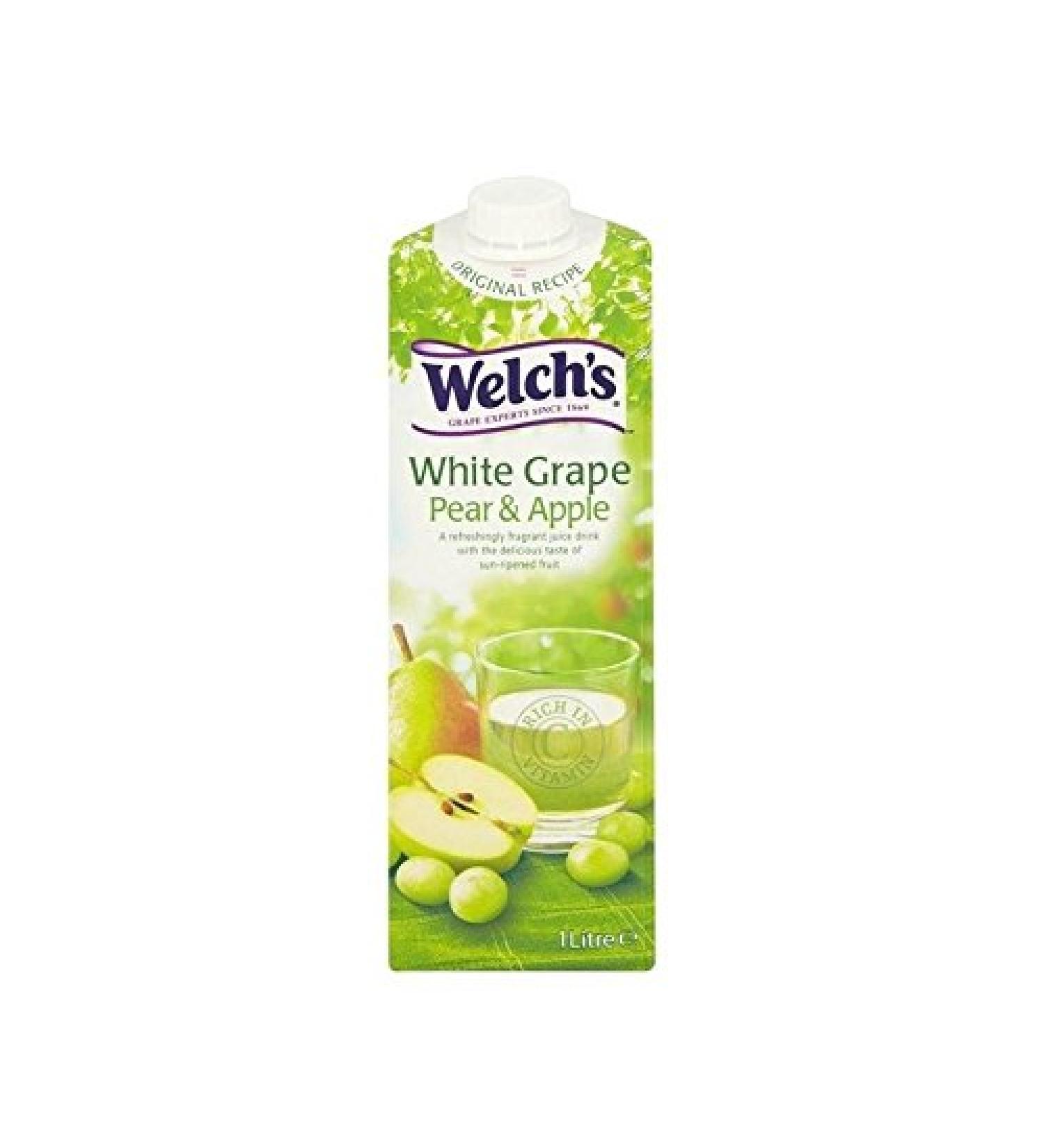 Welch's White Grape Pear and Apple 1 L Welch Juice Drink