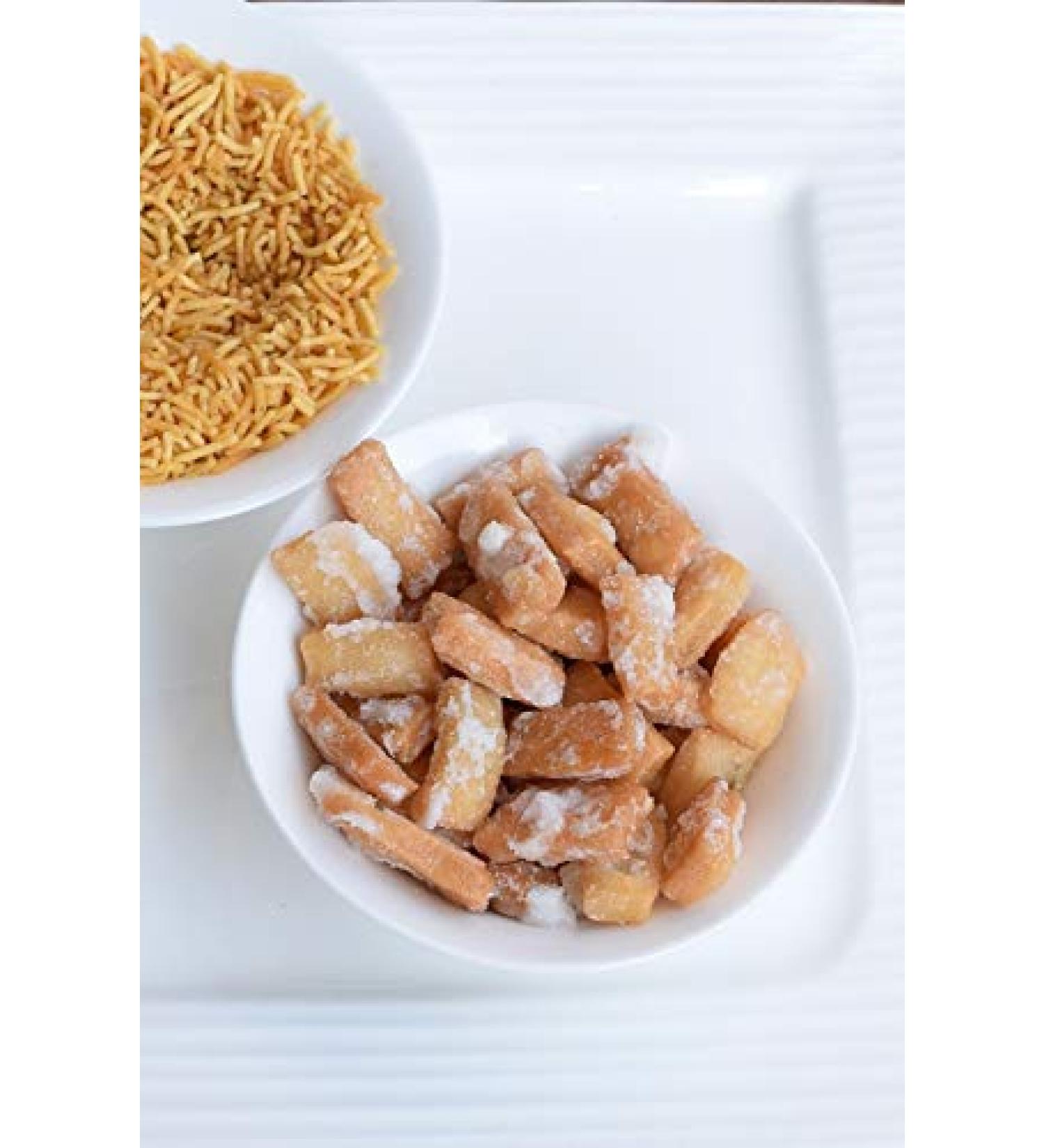 Home Made Snack Tea time Snack Breakfast/Lunch/Dinner| Sweet Maida Pethe Ready to Eat Snack - Indian Namkeen 750gm - Buy Online on GoSupps.com