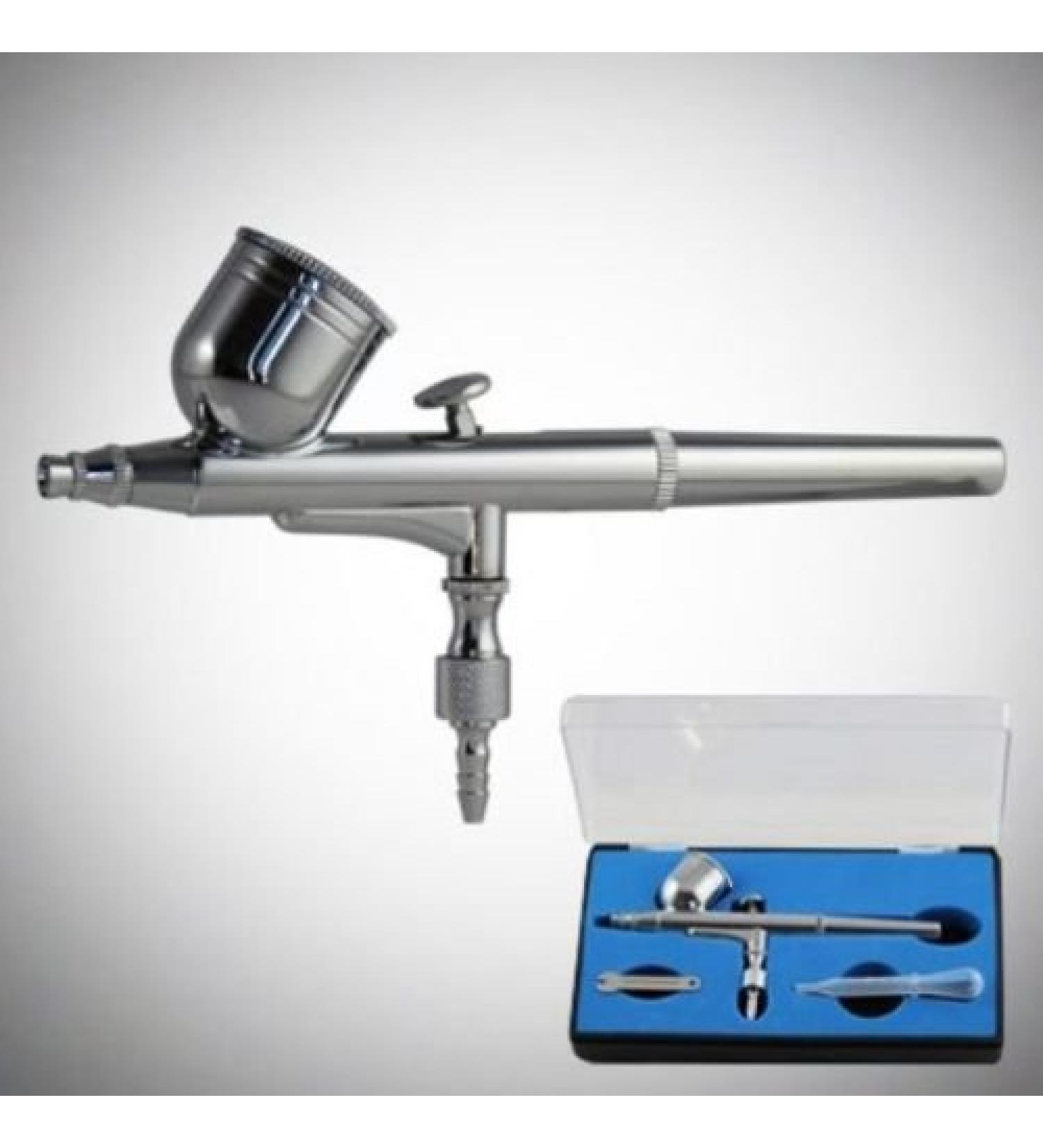 GotHobby 0.3mm Gravity Feed Dual-Action Airbrush Paint Spray Gun Kit Set