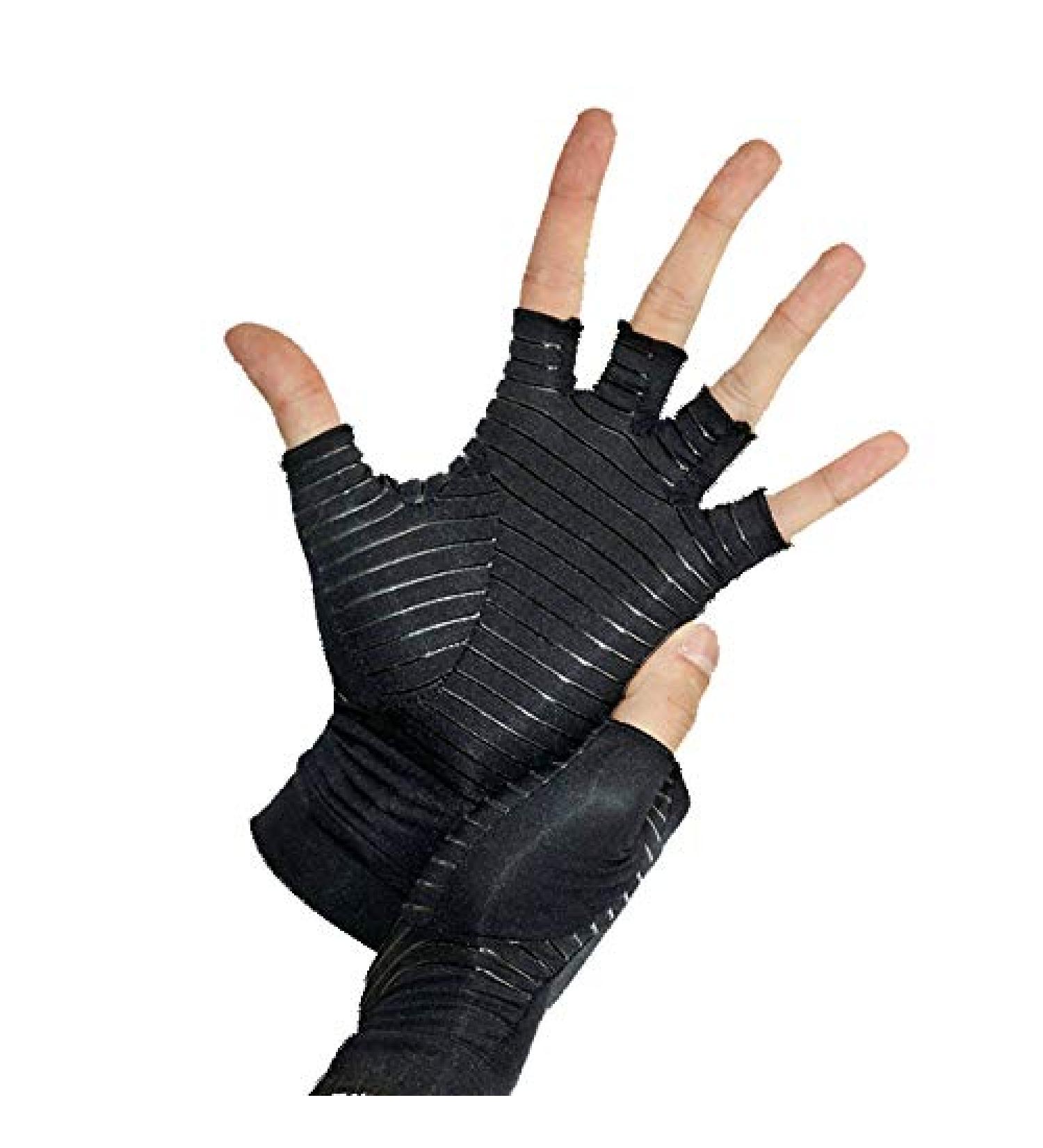 Better Now Arthritis Gloves - Pain Relief Compression Fit - Copper Infused - Size M - Buy Online on GoSupps.com