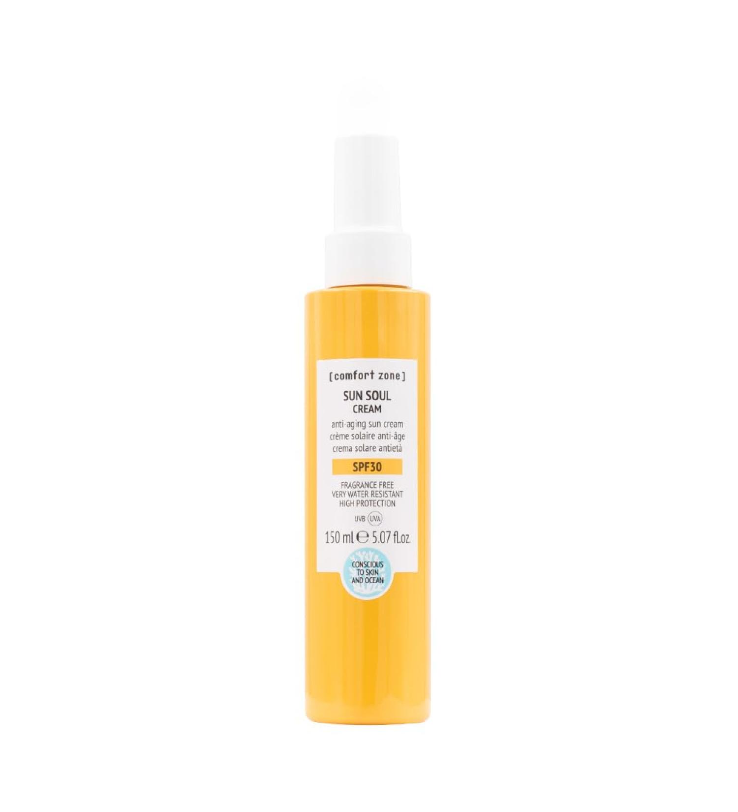 Comfort Zone, Sun Soul Cream SPF30 150ml, White