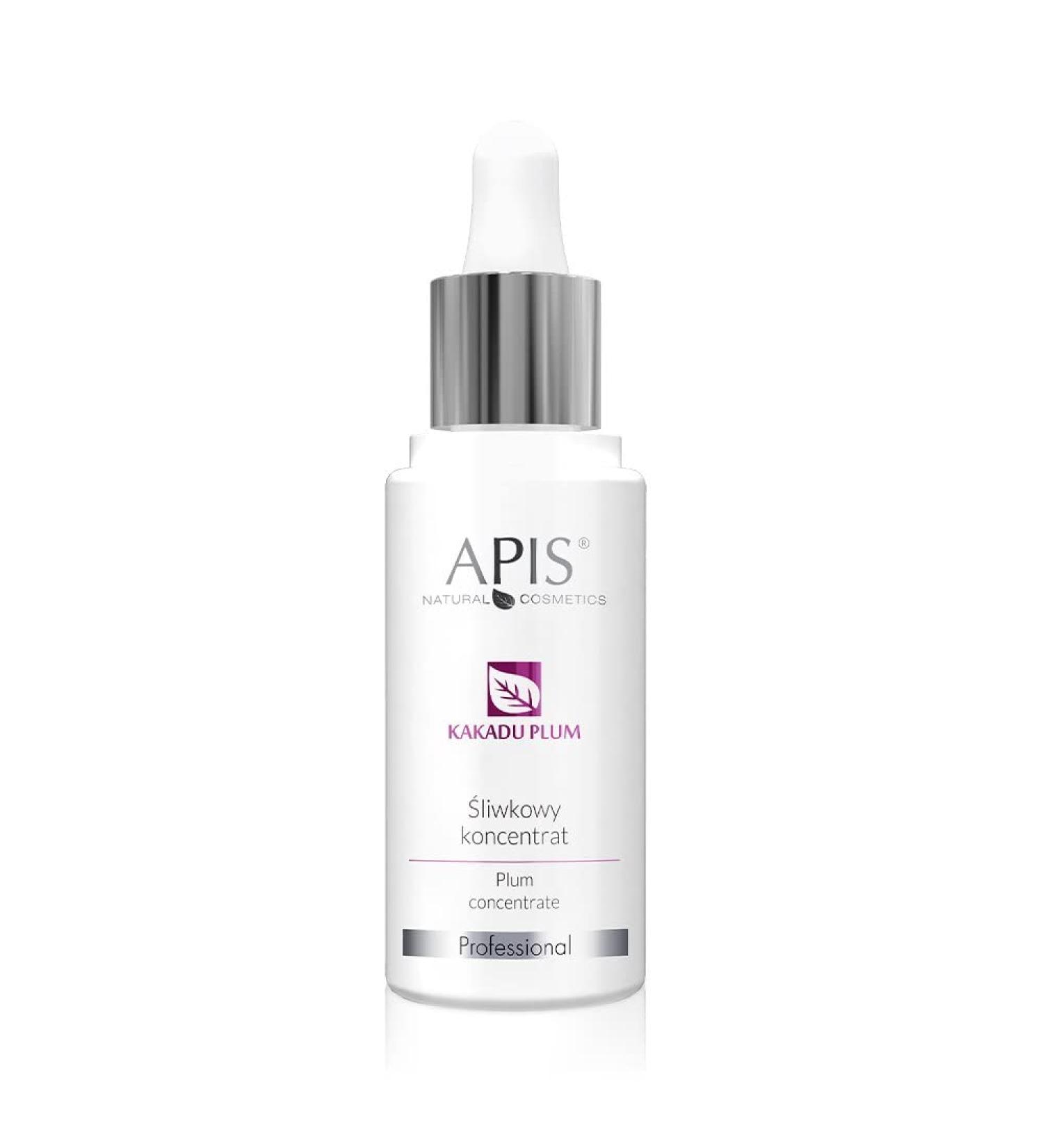 APIS KAKADU PLUM Plum Concentrate with Chia Seed, Hyaluronic Acid and Goji - Berries, Facial, Multivitamin, Bomb | 100ml
