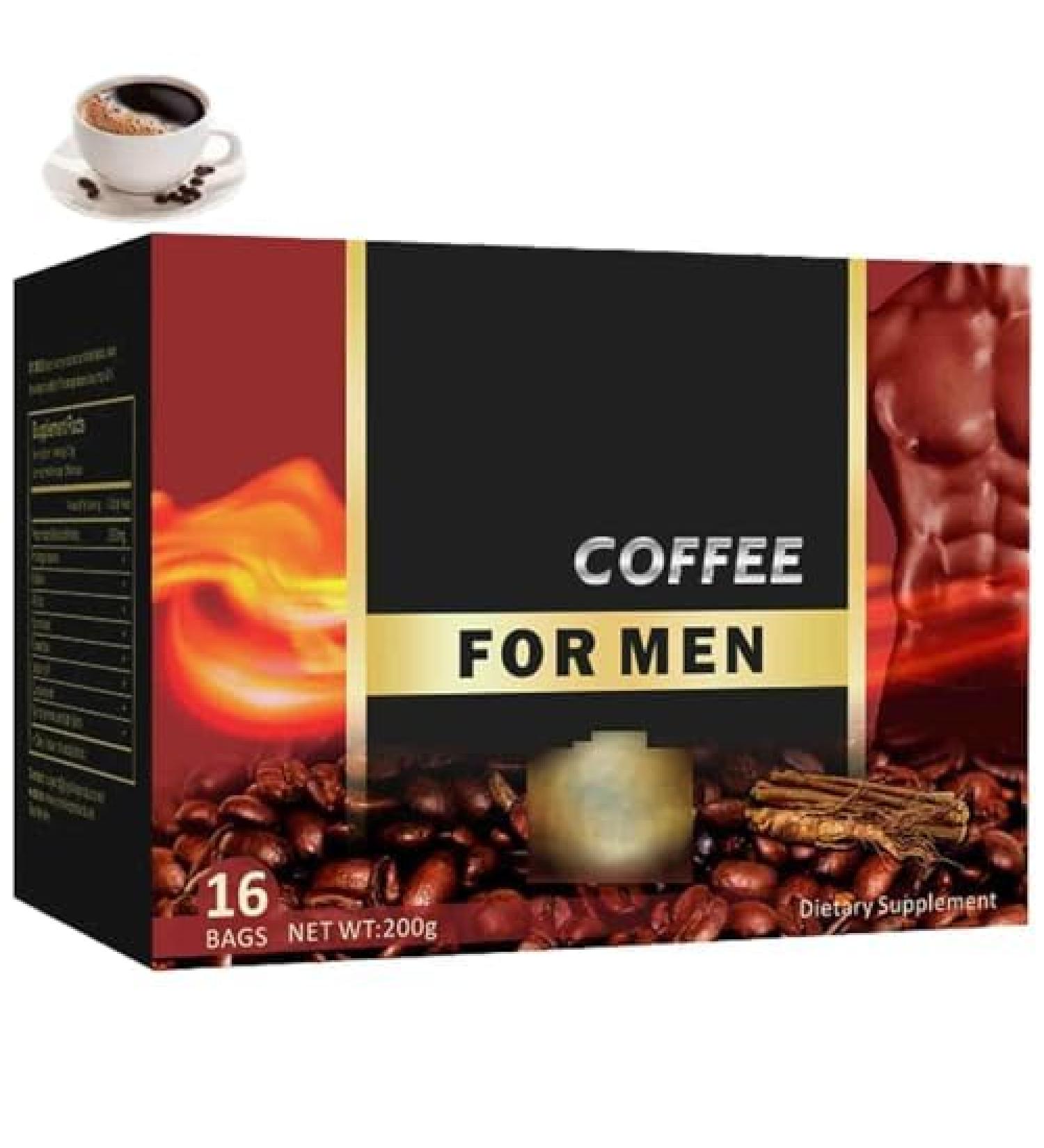 Power Coffee for Men Power Coffee for Men Ginseng Maca the Secret To Strong Men - Buy Online on GoSupps.com