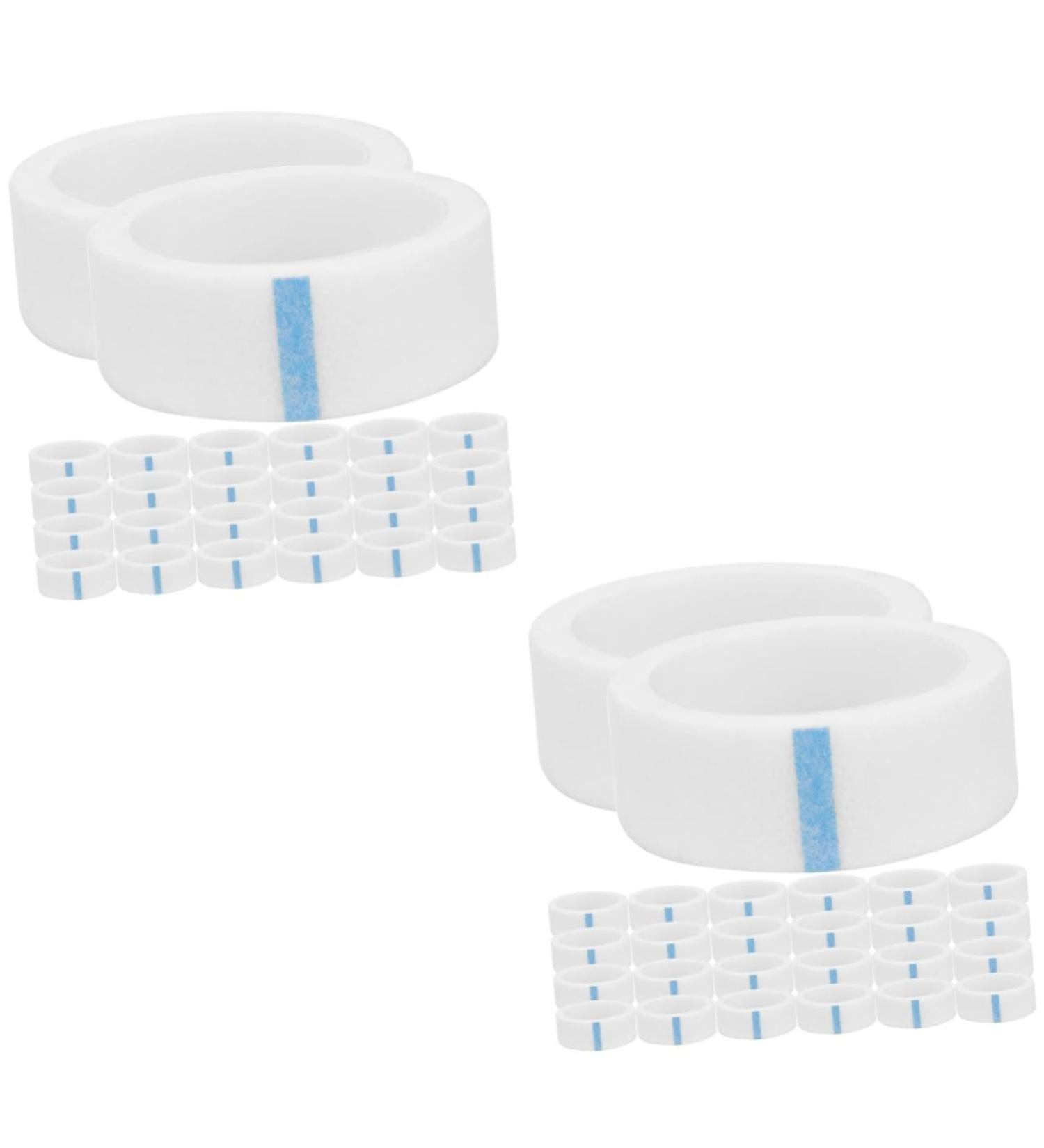 MAGICLULU 40 Rolls Eyelash Planting Tools Lash Sensitive Tape White Tape Non Woven Fabric Eyelash Tape Colorful Tape Eyeshadow Tape Lash Extension Supplies Extend Non-woven Fabric Make up - Buy Online on GoSupps.com