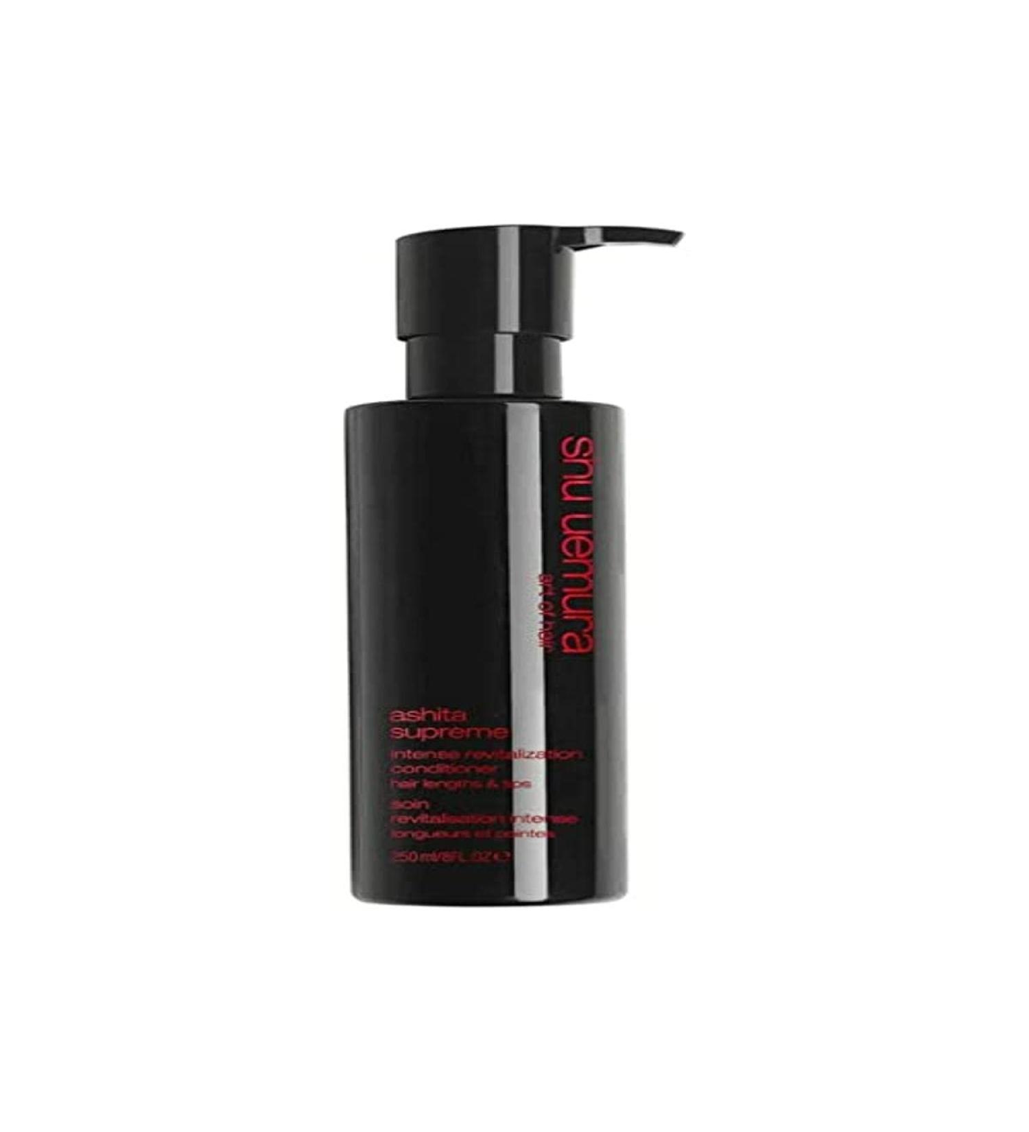 Shu Uemura Ashita Supreme intensive revitalizing conditioner for all hair types with Ashitaba extract for more gloss and suppleness anti-split 250 ml