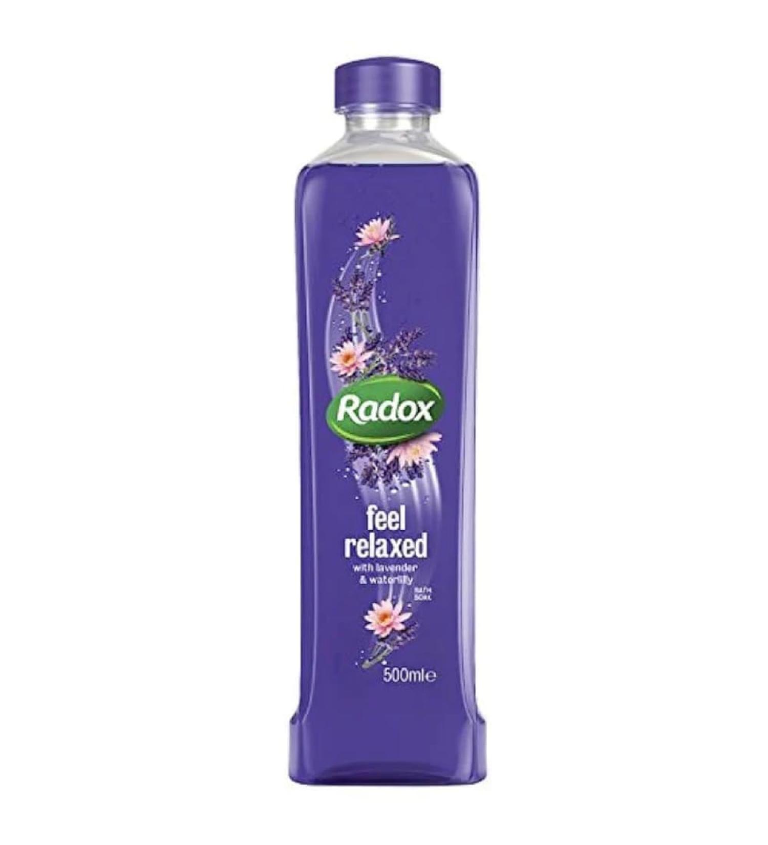 Radox Feel Relaxed Bain moussant Lavande et N nuphar 500 ml