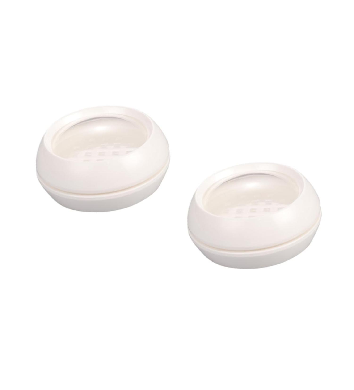 FOMIYES 2pcs Empty Powder Case Cosmetic Case Powder Box Empty Toner Compartment Size 2 As Shown - Buy Online on GoSupps.com