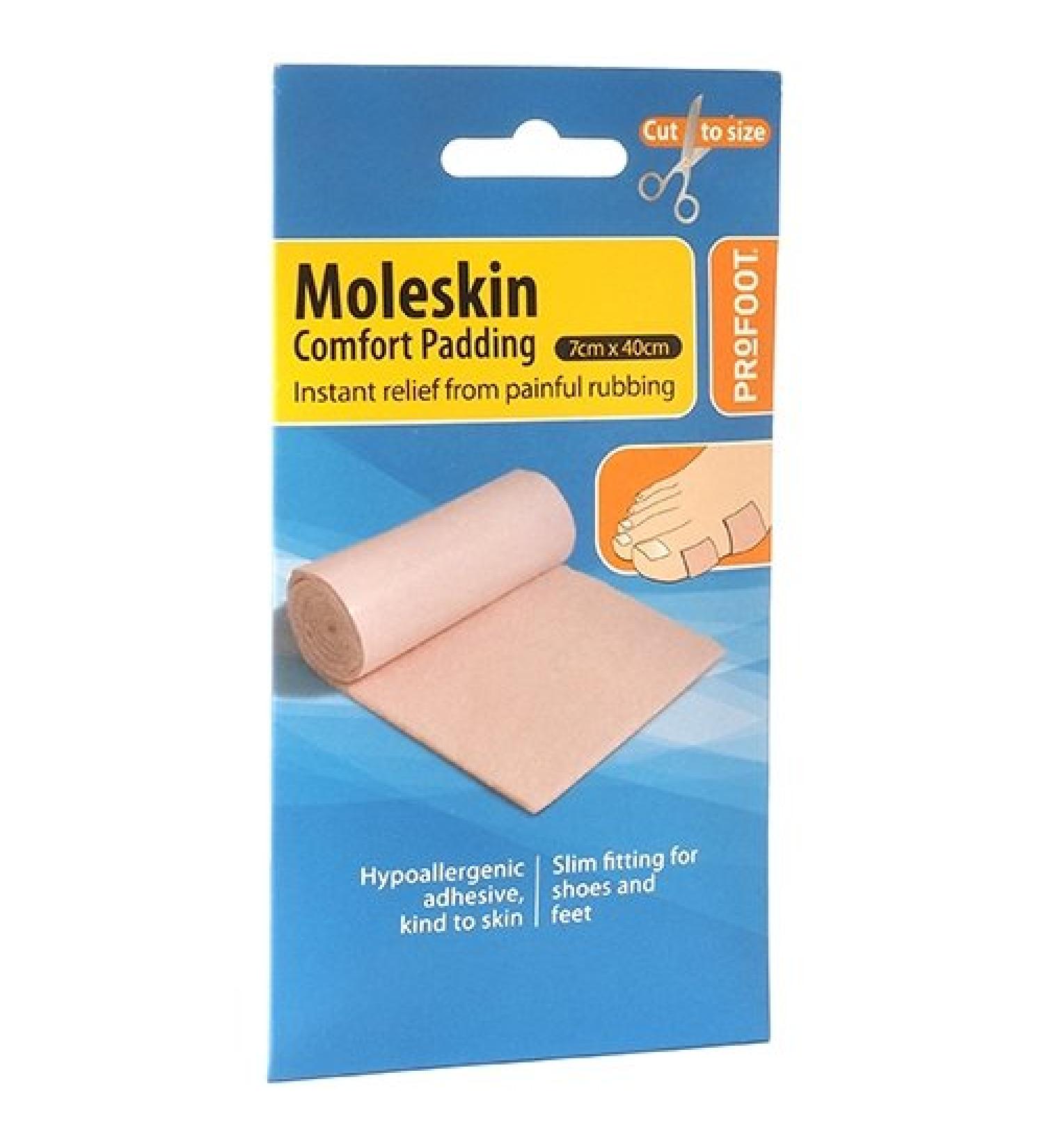 Profoot Comfort Padding Mole Skin Roll Pack of 6
