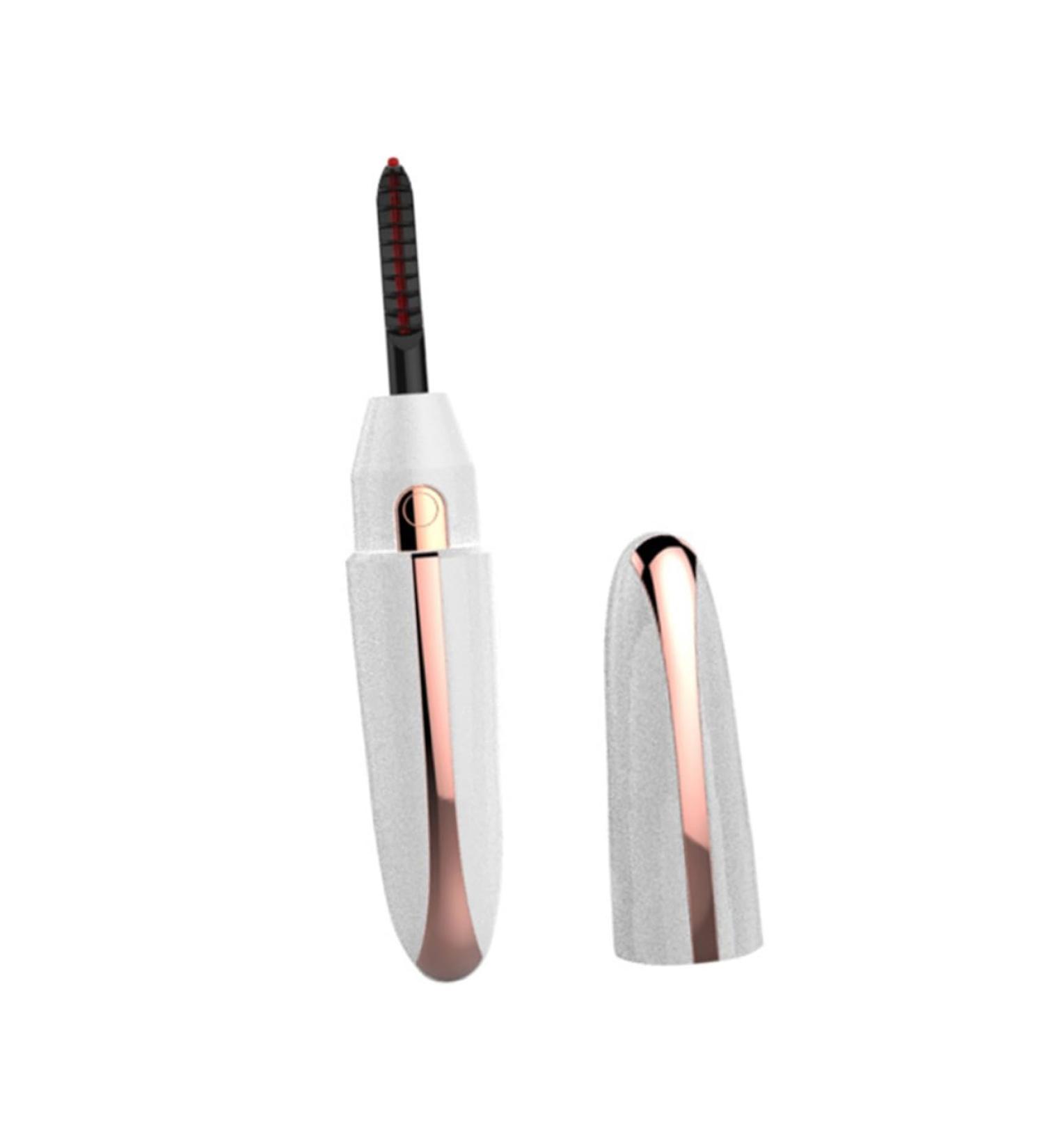 Beatifufu 1 Set Eyelash Curler Heating Lashes Curler Portable Hair Curler Heated Eyelash Wand Power Tools Heated Curlers Hot Eyelash Curling Clip for Eyelash Heated Lash Curler White Abs 13.6X2.4X2.1CM - Buy Online on GoSupps.com