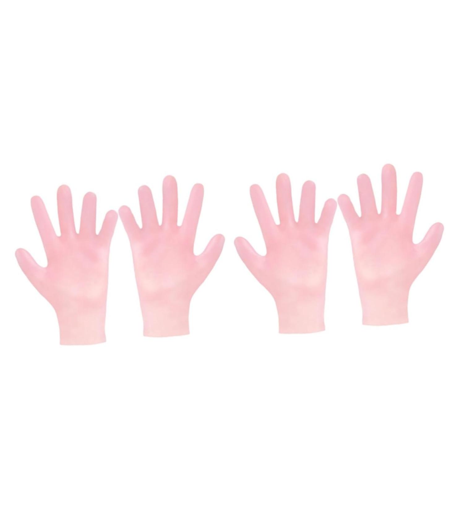 Healeved 2 Pairs Whitening Moisturizing Gloves Cotton Gloves White Gloves Men Moisturizing Gloves for Women Exfoliating Hand Gloves Cracked Hands Gloves Waterproof Gloves Soft Pink Sebs - Buy Online on GoSupps.com