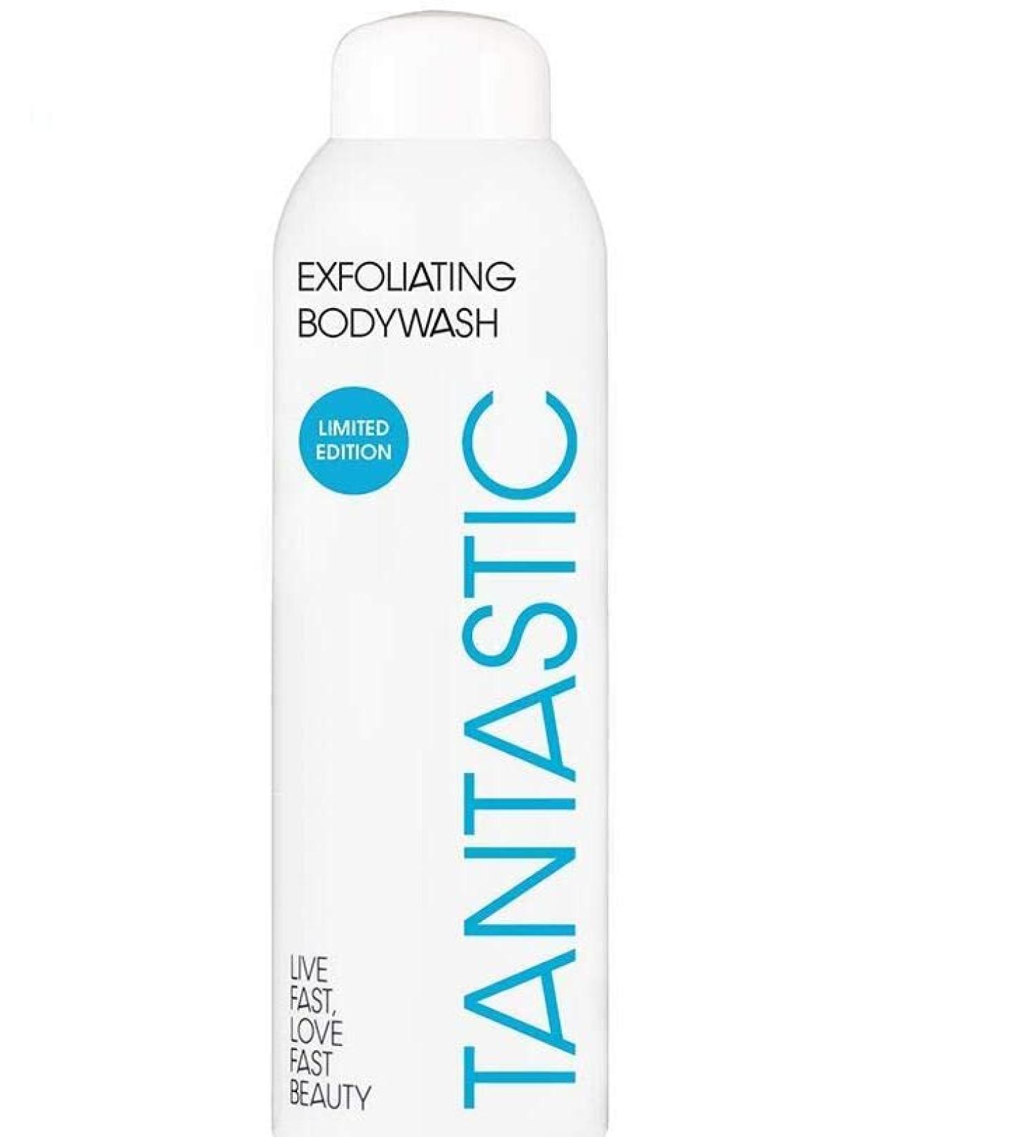 Tantastic Exfoliating Bodywash - Vegan-Friendly Exfoliator Smoothes Skin Strawberry Scented 150ml