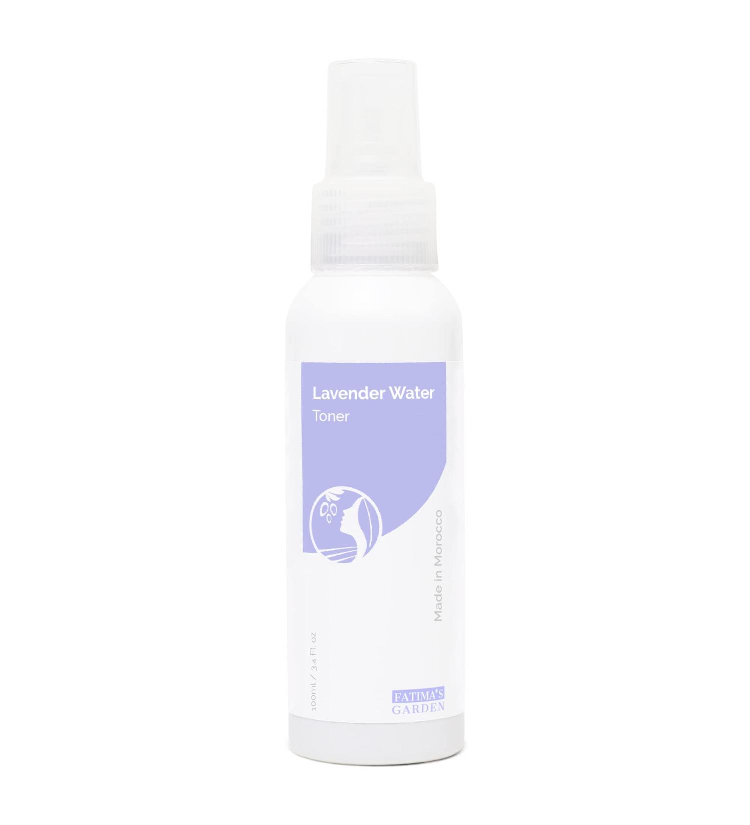 Fatima's Garden Lavender Water Spray - Natural Calming Toner 100ml - Buy Online on GoSupps.com