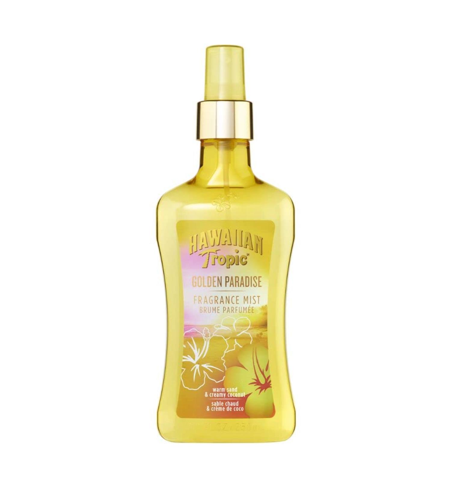 Hawaiian Tropic Golden Paradise Fragrance Body Mist 8.4 fl oz Coconut 8.4 Fl Oz (Pack of 1) - Buy Online on GoSupps.com