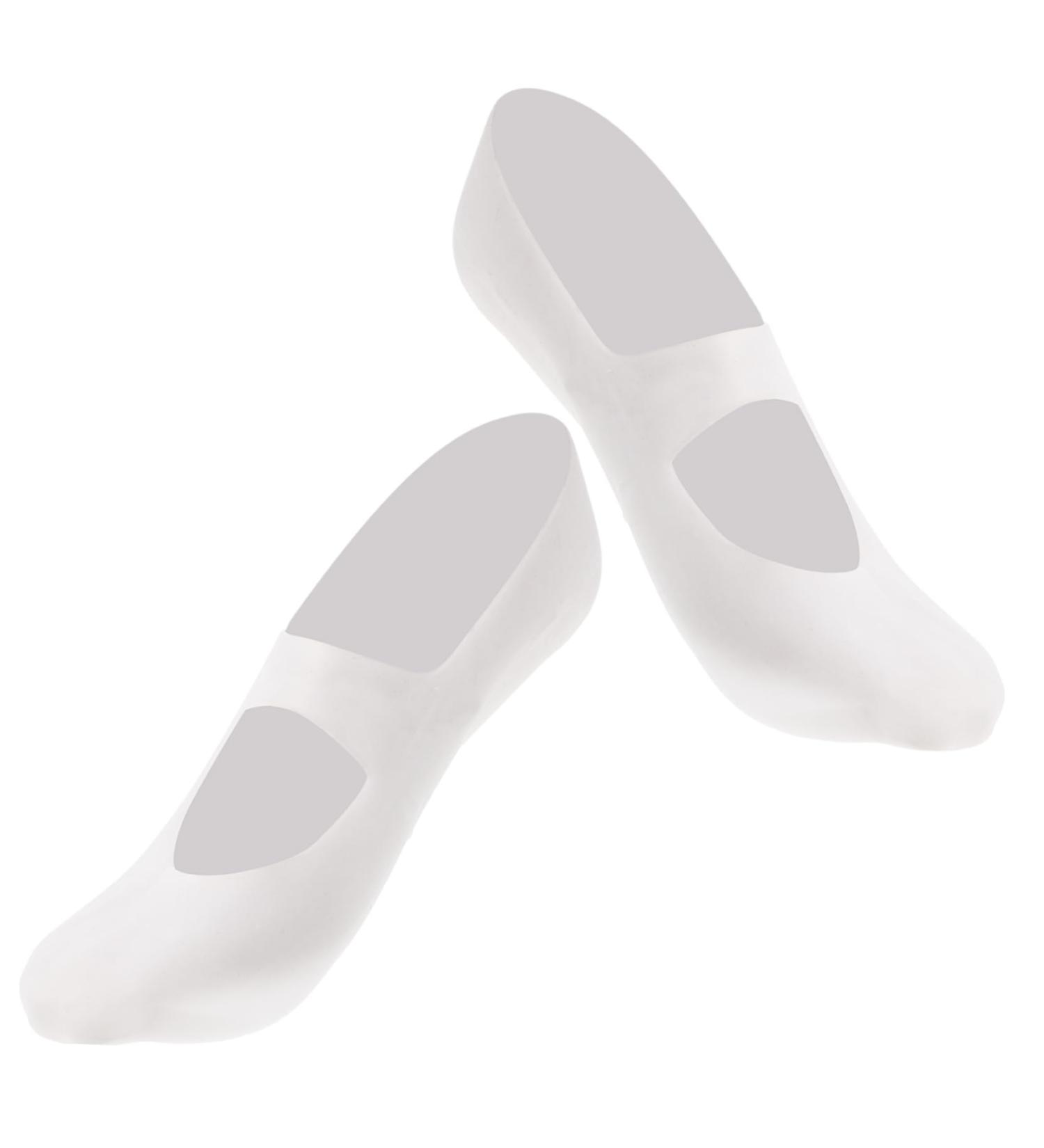 Beaupretty 1 Pair Plantar Gel Heel Sleeves Silicone Arch Silicone Heel Protector Silicone Gel Sock White Men and Women Sole of Foot - Buy Online on GoSupps.com