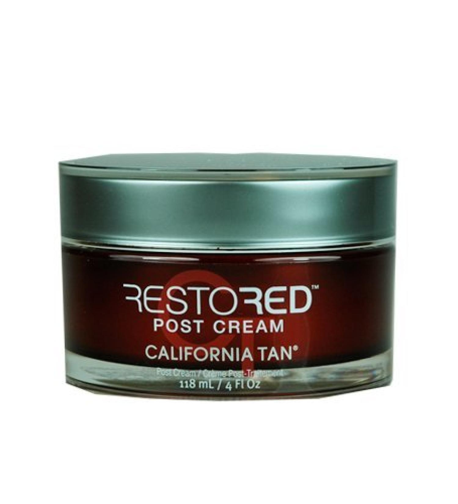 California Tan Restored Post Creme Red Light Therapy 4z Jar NEW