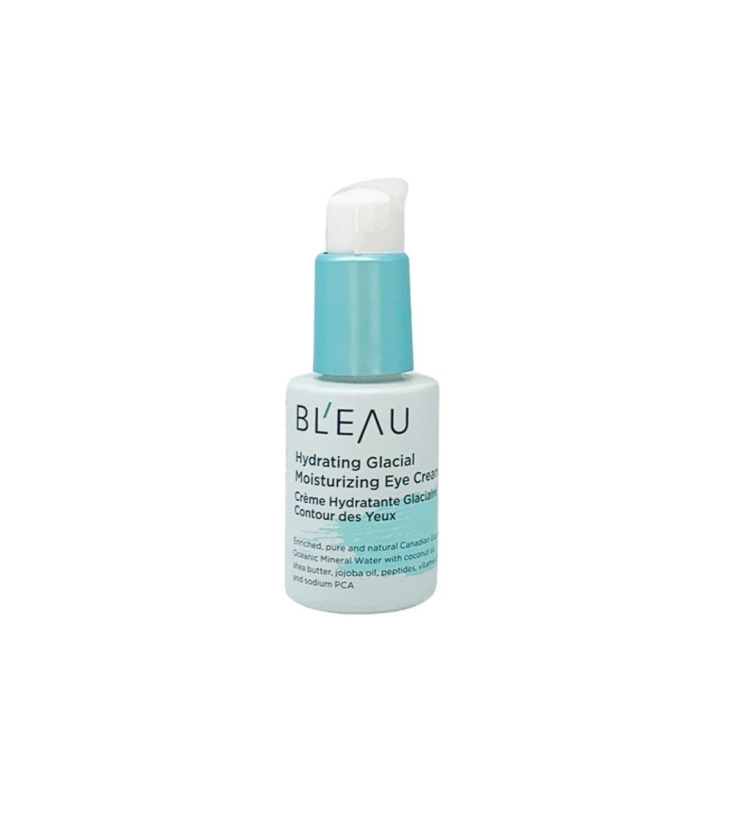 Bl Eau Hydrating Glacial Eye Cream | Deep Moisture & Refresh for Delicate Skin | Energizing Glacial Mineral Water & Coconut Oil | 15g - Buy Online on GoSupps.com
