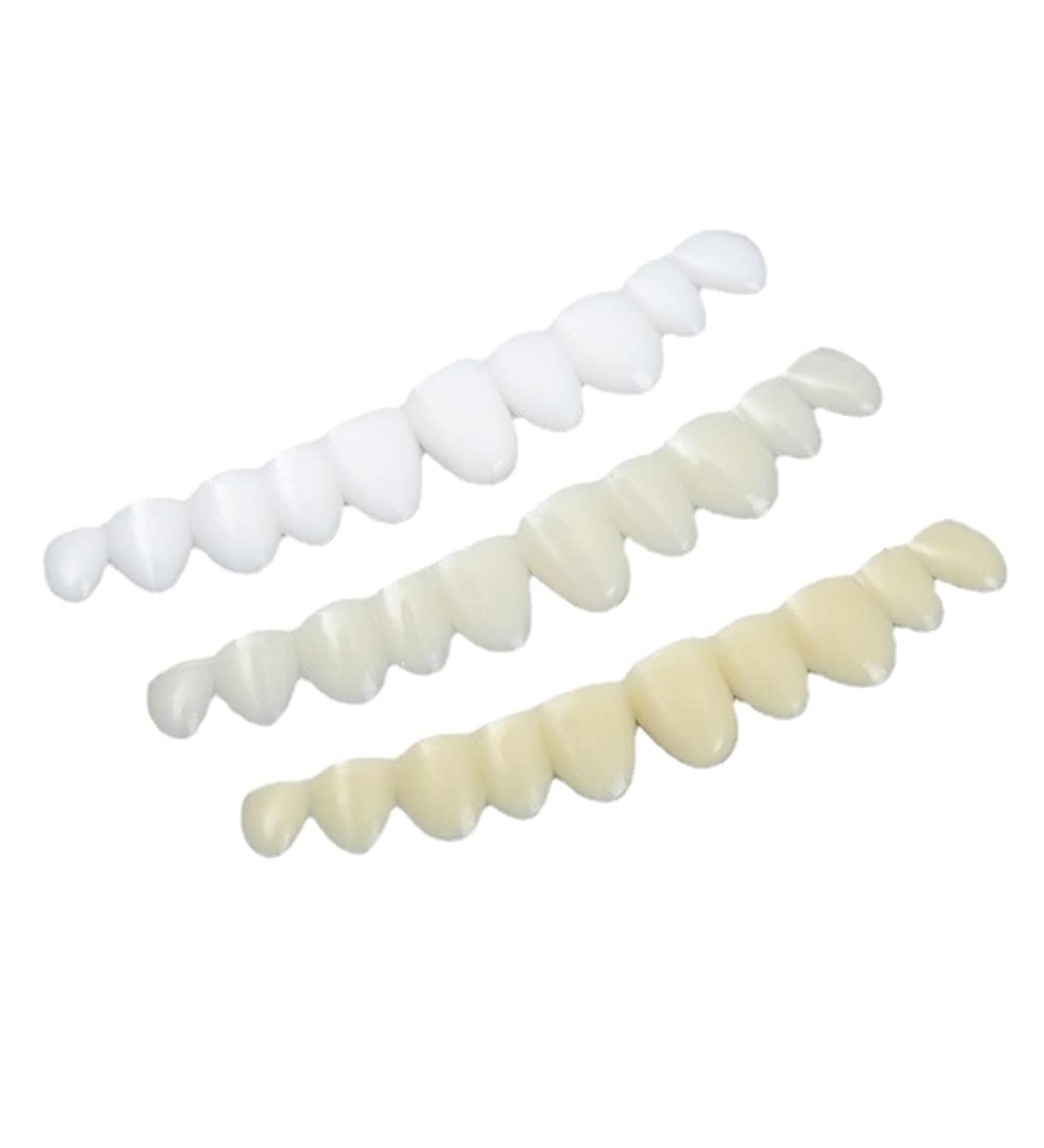 3-Part Temporary Dentures Set - Quick Tooth Replacement for Men & Women | Easy Thermal Repair Solution - Buy Online on GoSupps.com
