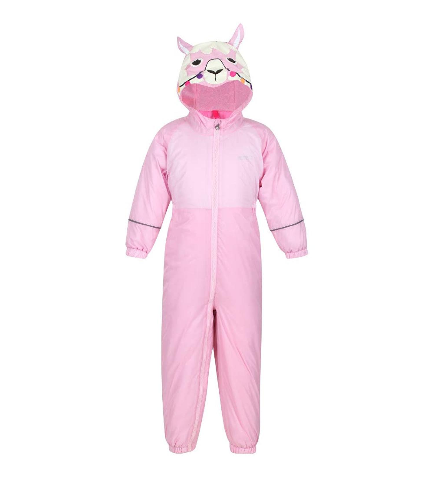 Regatta Kids Mudplay III Insulated Animal All-in-one Suit - 5-6 Years | Waterproof & Breathable Swtlilcllama - Buy Online on GoSupps.com