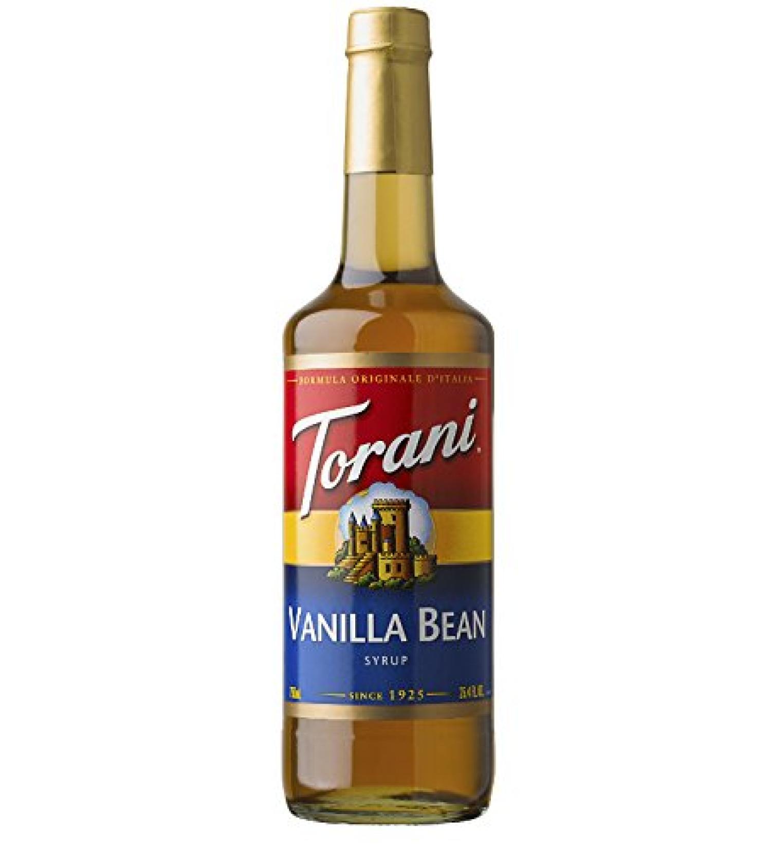 Torani Vanilla Bean Coffee Syrups 0.75 L - Buy Online on GoSupps.com
