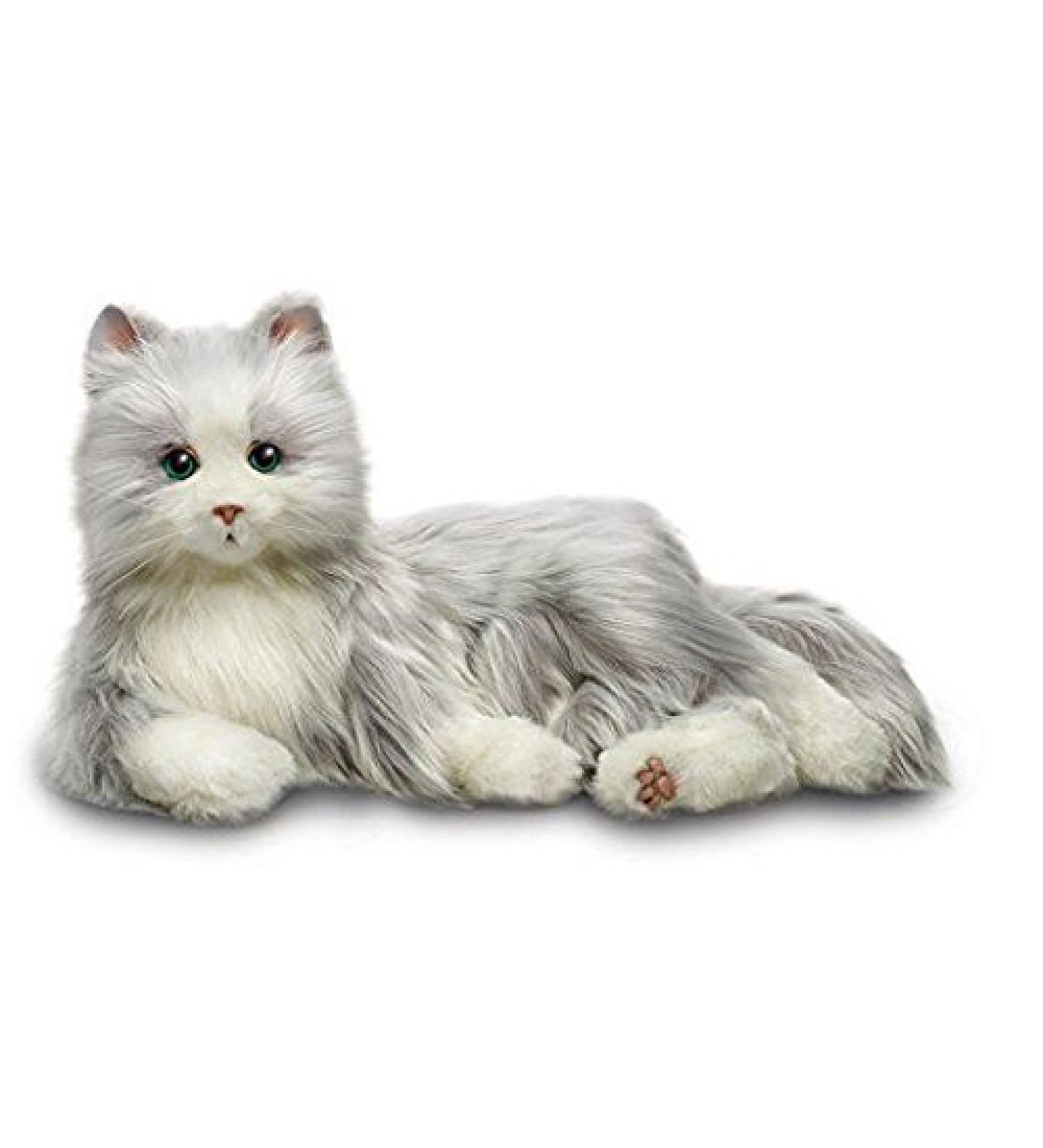 Memorable Pets Cat Plush Tabby Therapy Doll - Ideal Gift for Normal Aging Memory Loss & Caregivers - Soft Gray Comfort - Buy Online on GoSupps.com