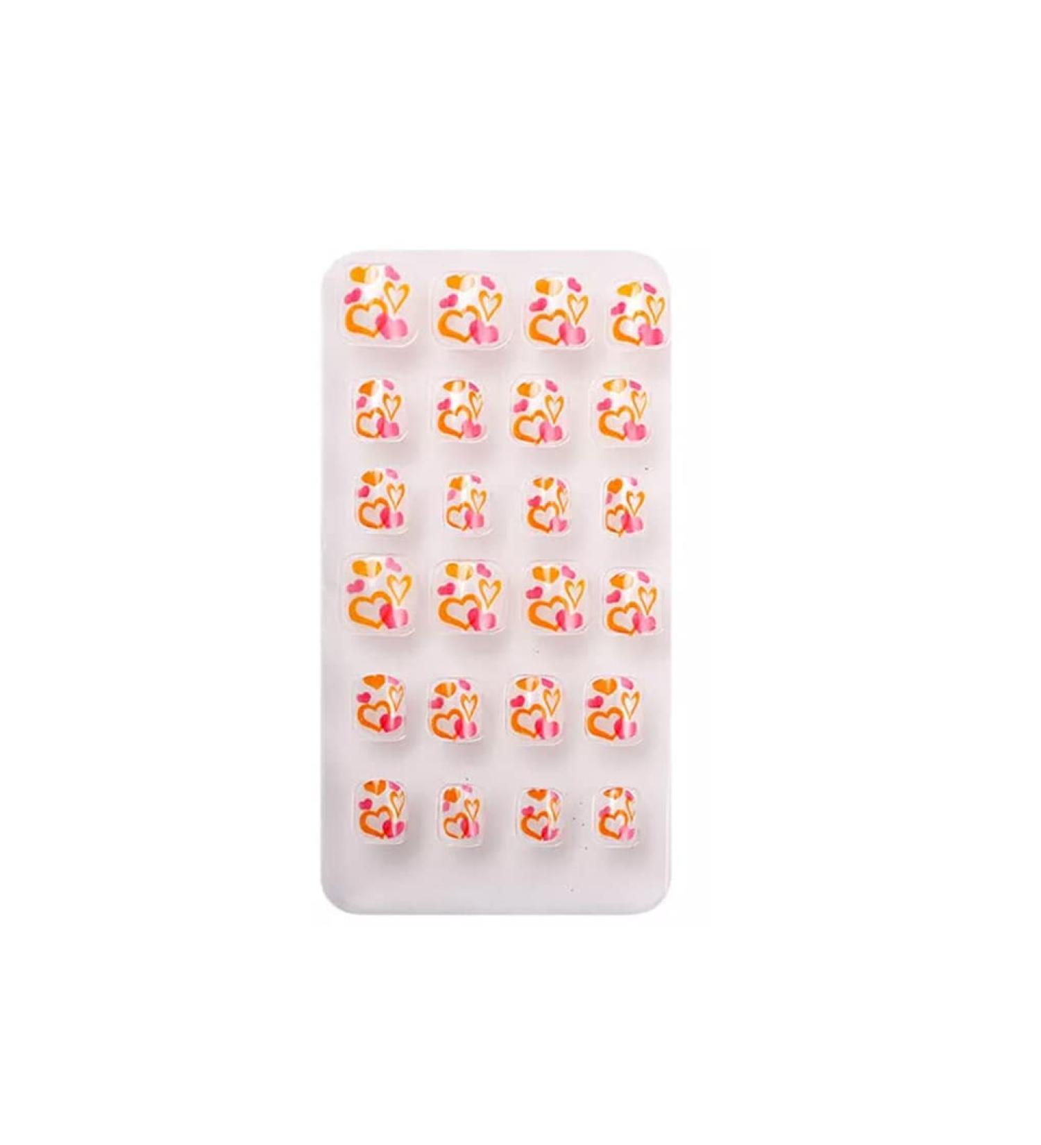dijiusidy 1 Set Christmas Nail Wraps Cartoons Style Decor Adorable False Fingernails Children Removable Art Decals DIY Manicure PNT-16-15 - Buy Online on GoSupps.com