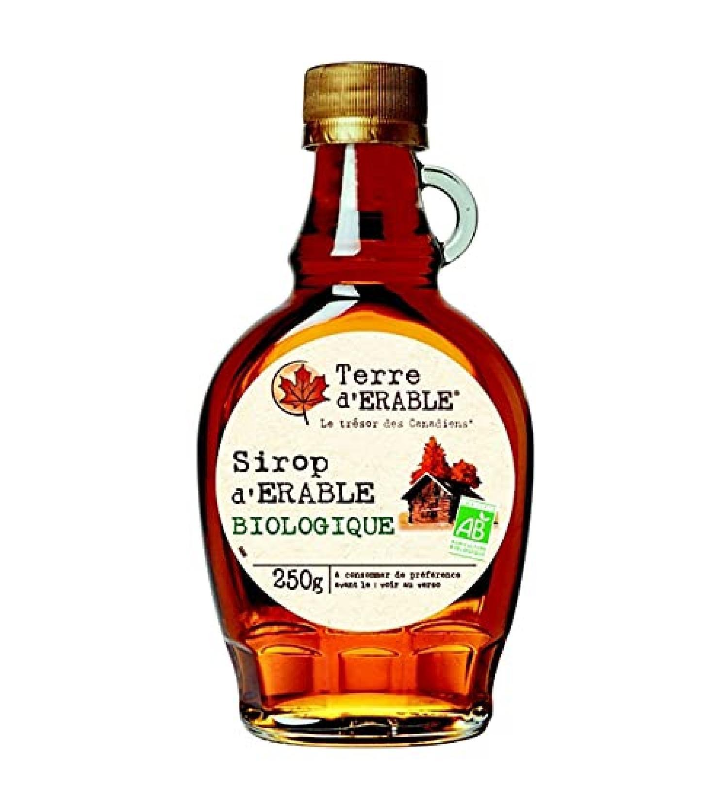 Terre D'Arable - Maple Syrup Organic 250G - Sold by Unit - Buy Online on GoSupps.com