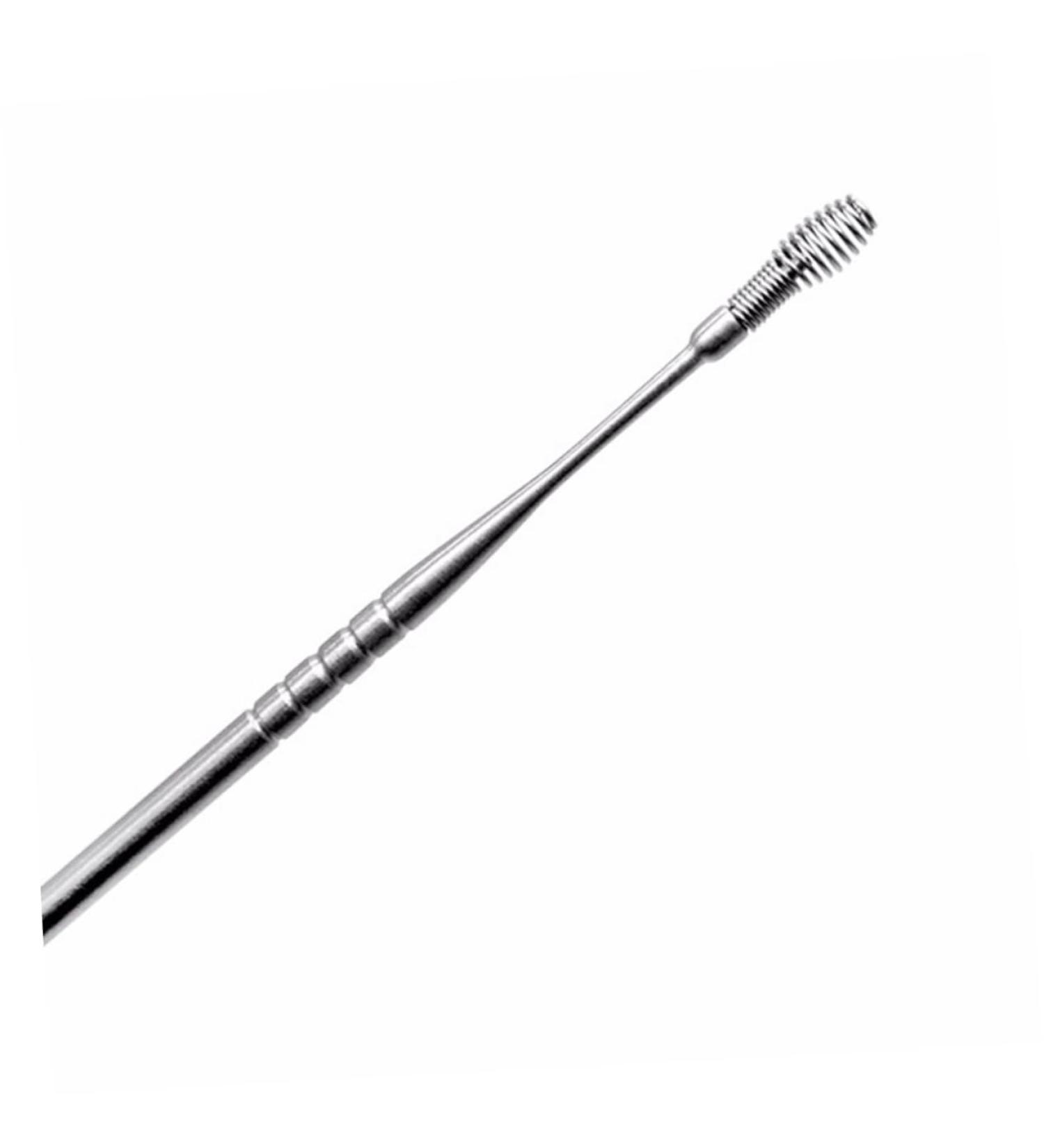 Spring Ear Spoon Set - Stainless Steel Ear Wax Scraper & Cleaner Tool for Earwax Removal by Healvian (5pcs) - Buy Online on GoSupps.com