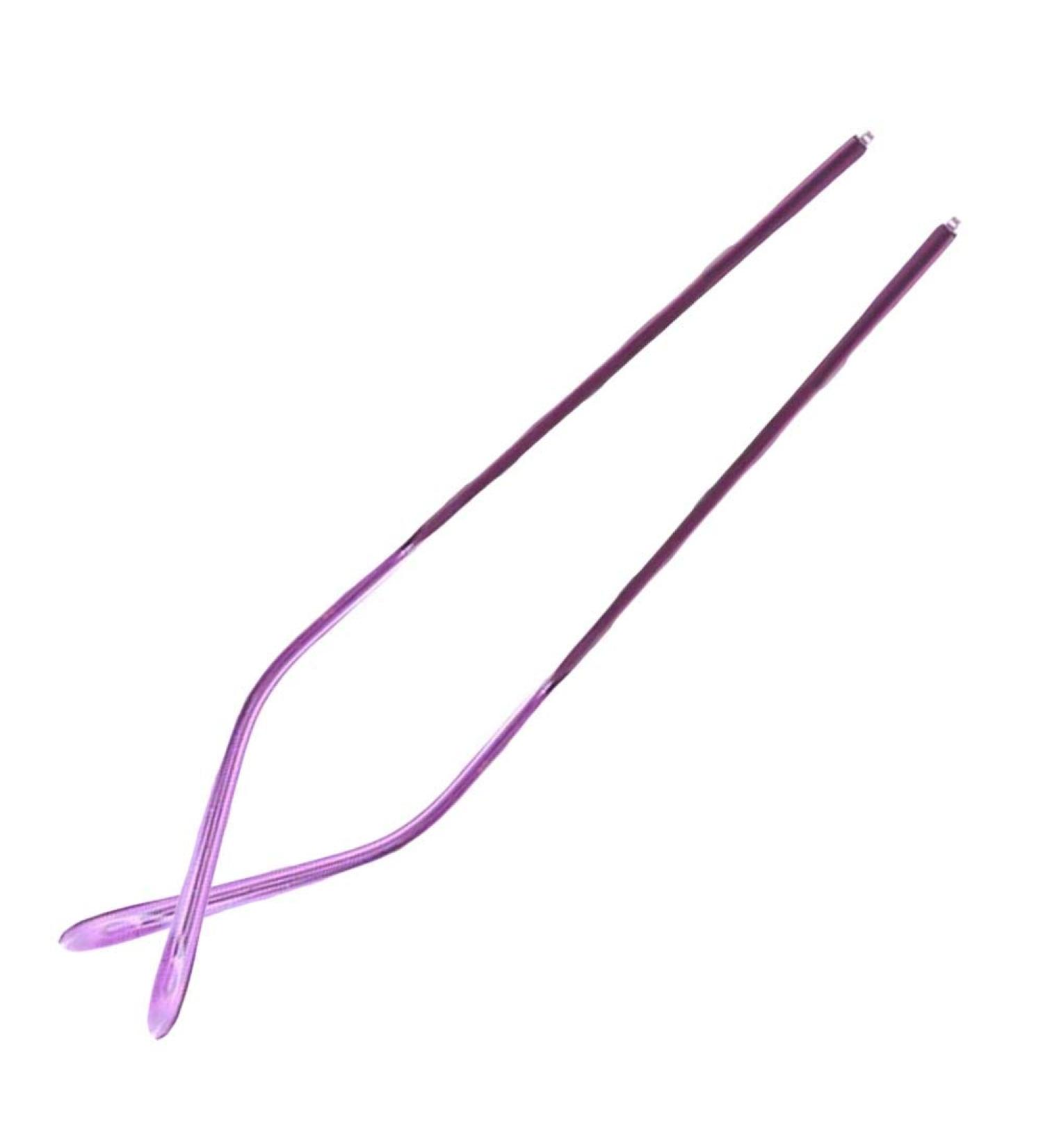 Qdragvoi Exchange of the glasses brackets Vintage glasses replacement bracket* glasses bone glasses brackets 1 pair of women's glasses substitute bar made of metal for reading glasses purple unit size parent