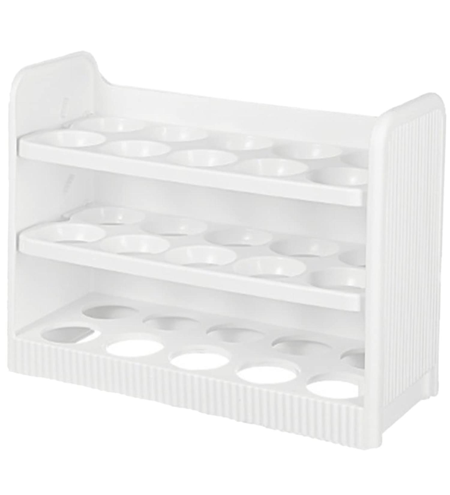 Gatuida Egg Storage Box Egg Holder for Fridge Eggs Egg Crates Kitchen Egg Organizer Tray Refrigerator - Buy Online on GoSupps.com