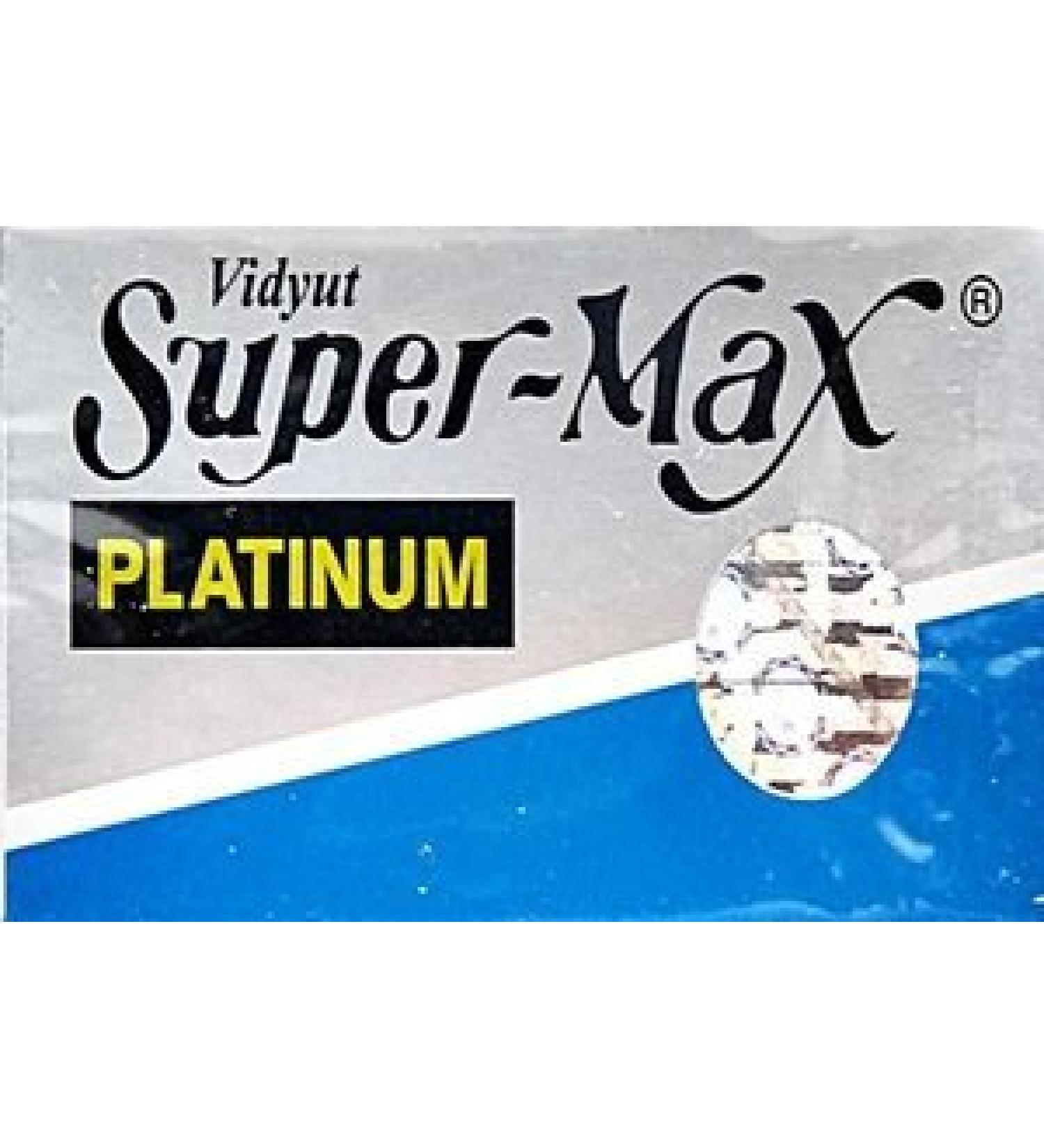 5 Super-Max Platinum Razor Blades - Create Your Sampler (86 Brands Available)