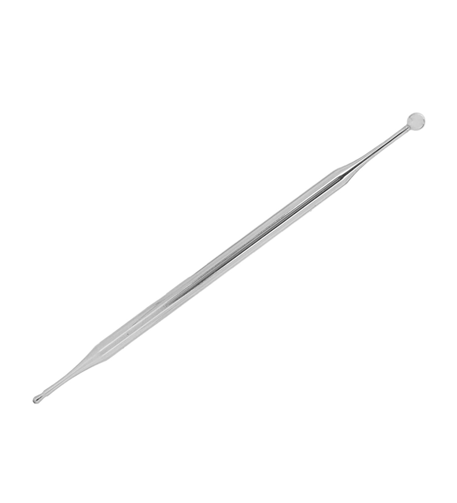 Face Reflex Zone Massage Device - Double-Headed Ear & Body Acupuncture Pencil | Stainless Steel Skin Treatment Tool - Buy Online on GoSupps.com